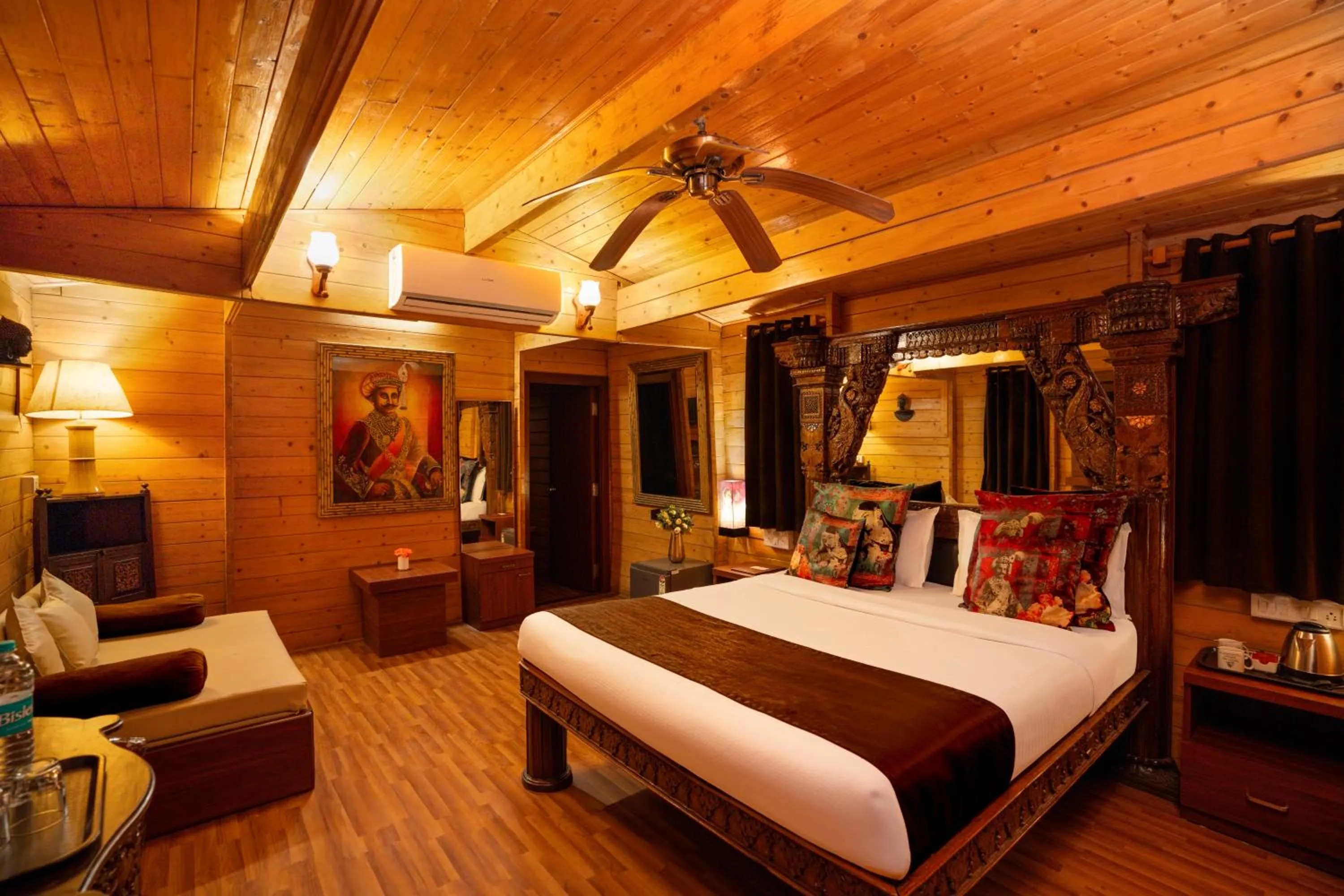 Bedroom, Bed in The Grand Legacy Resort & Spa - TGL - Pure Vegetarian Mahabaleshwar