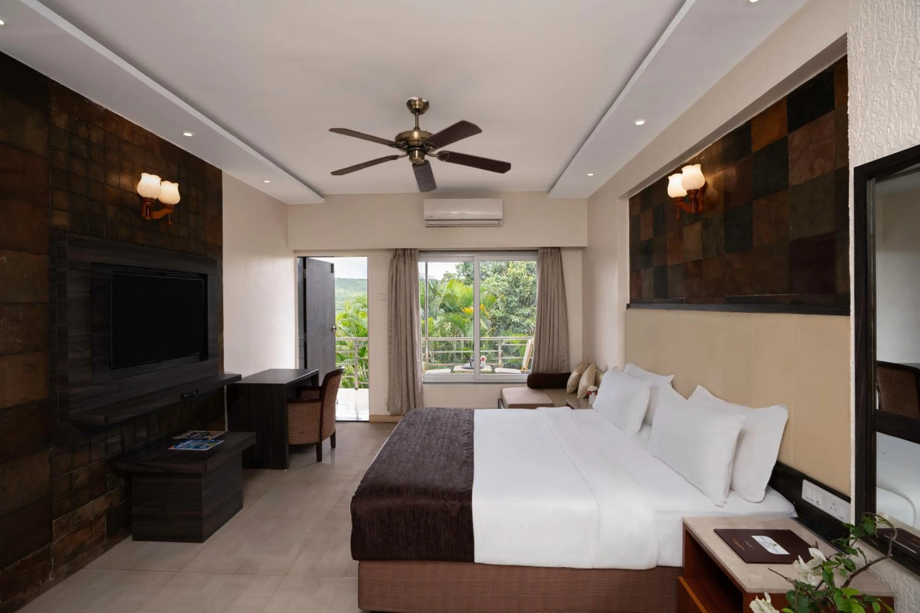 Photo of the whole room, Bed in The Grand Legacy Resort & Spa - TGL - Pure Vegetarian Mahabaleshwar