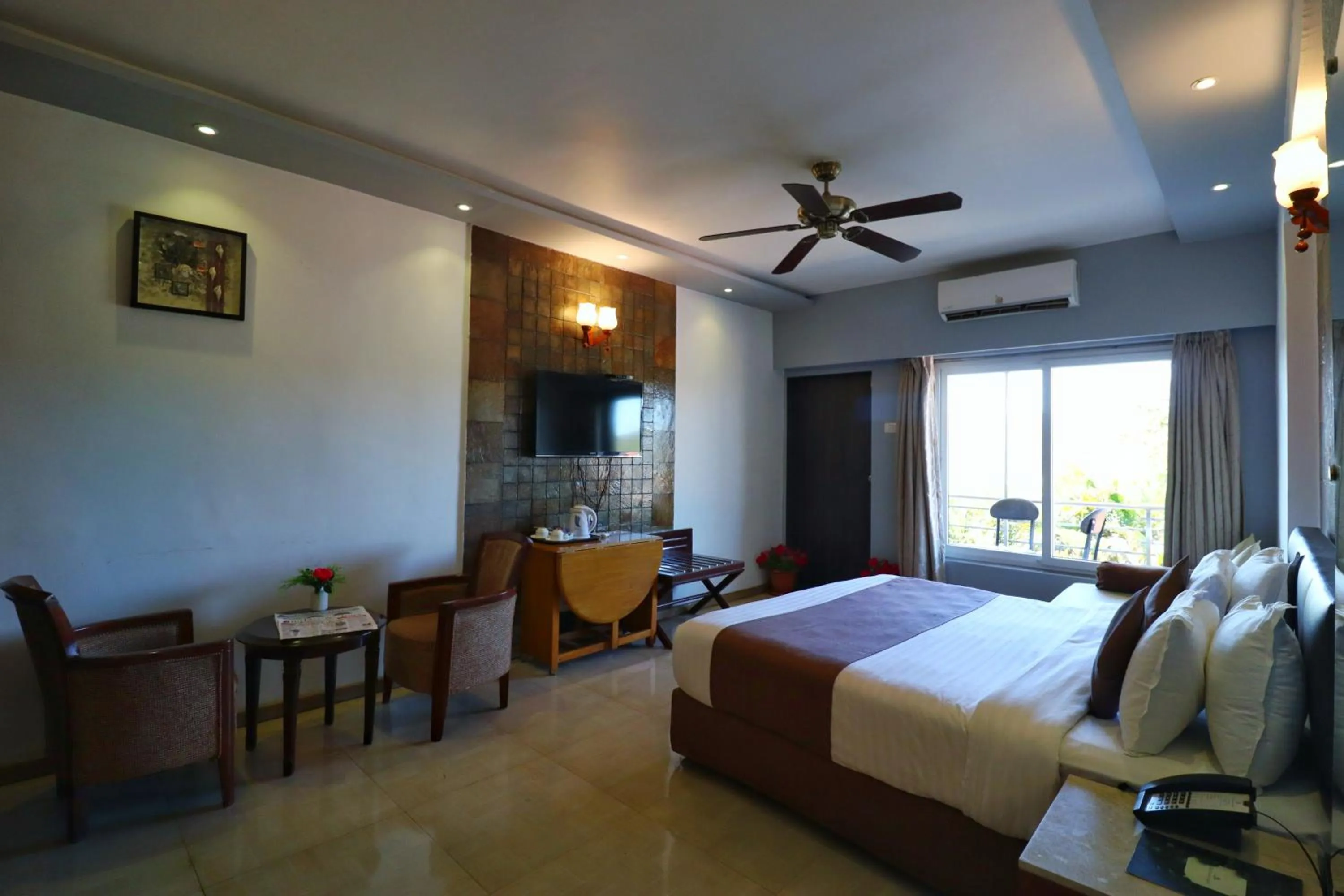 Bed in The Grand Legacy Resort & Spa - TGL - Pure Vegetarian Mahabaleshwar