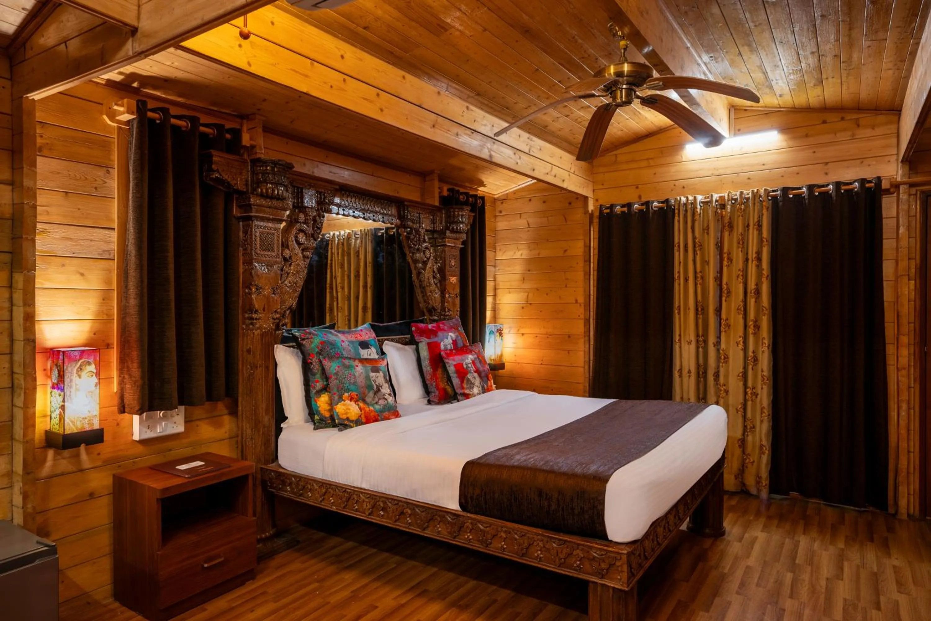Bedroom, Bed in The Grand Legacy Resort & Spa - TGL - Pure Vegetarian Mahabaleshwar
