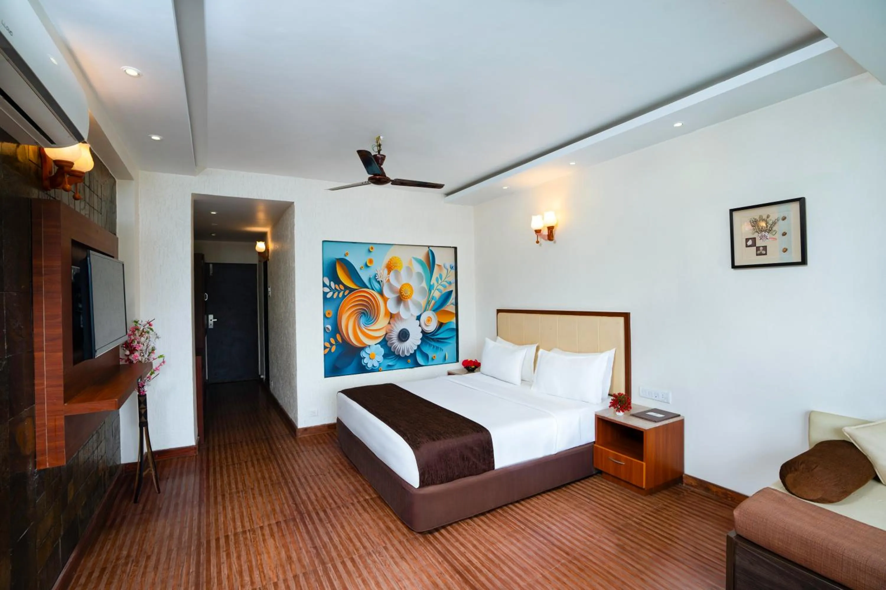 Photo of the whole room, Bed in The Grand Legacy Resort & Spa - TGL - Pure Vegetarian Mahabaleshwar