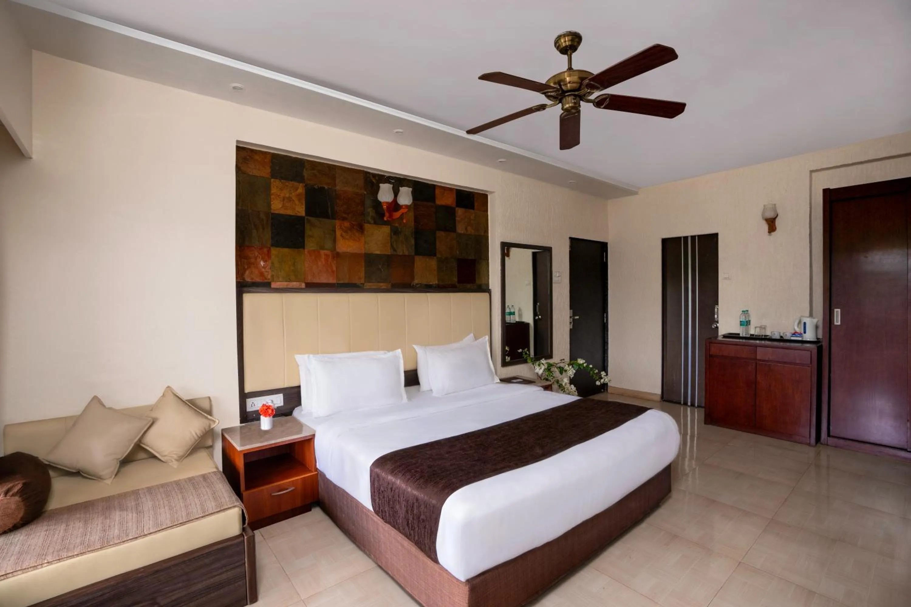 Bed in The Grand Legacy Resort & Spa - TGL - Pure Vegetarian Mahabaleshwar