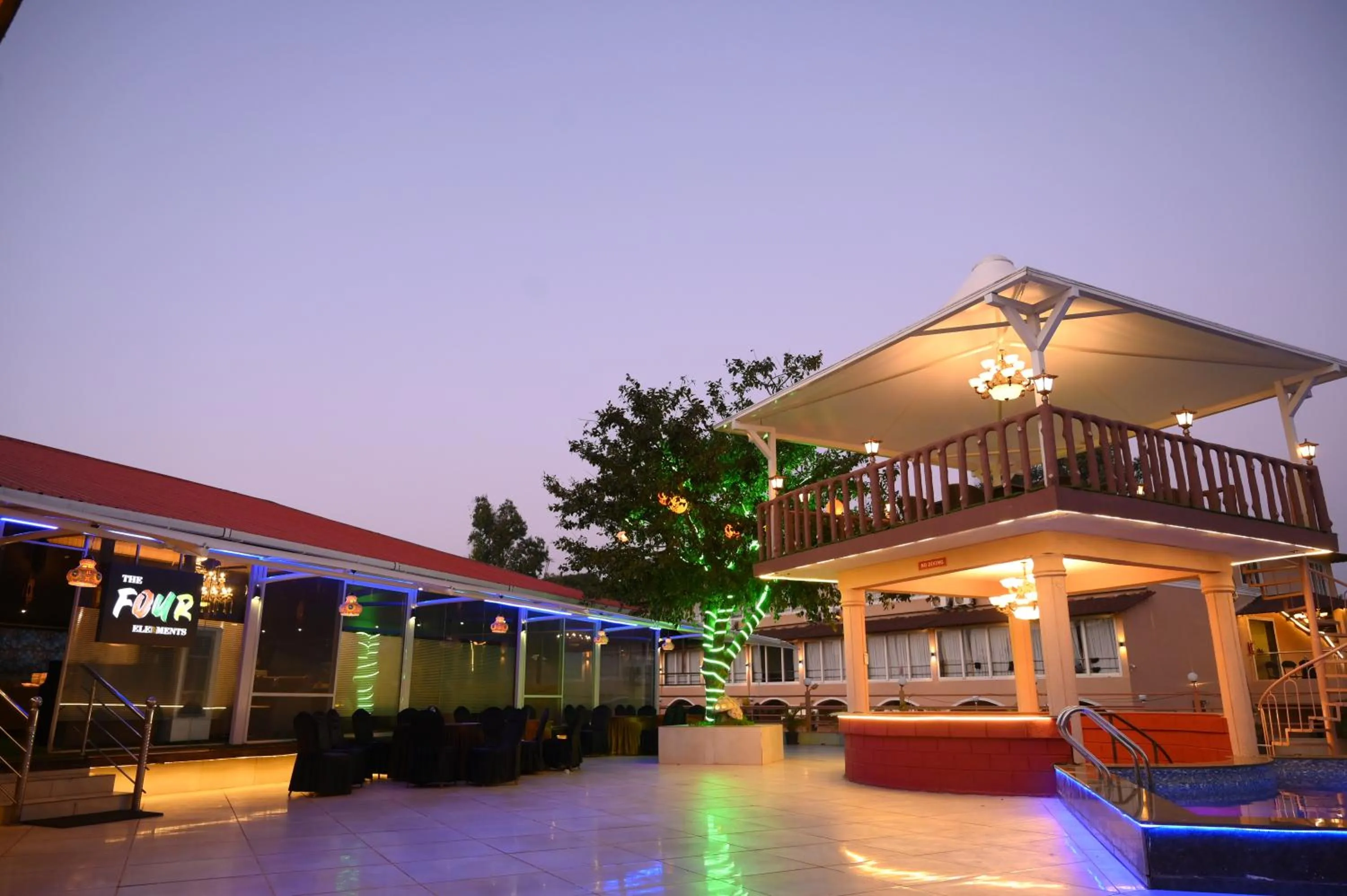 Swimming pool in The Grand Legacy Resort & Spa - TGL - Pure Vegetarian Mahabaleshwar