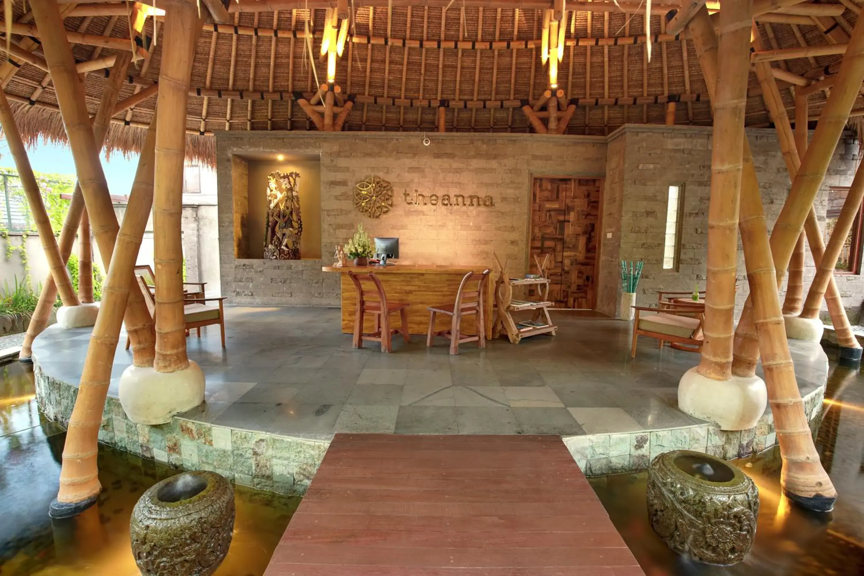 Lobby or reception in Theanna Villa and Spa Canggu Lobby or reception in Theanna Villa and Spa Canggu