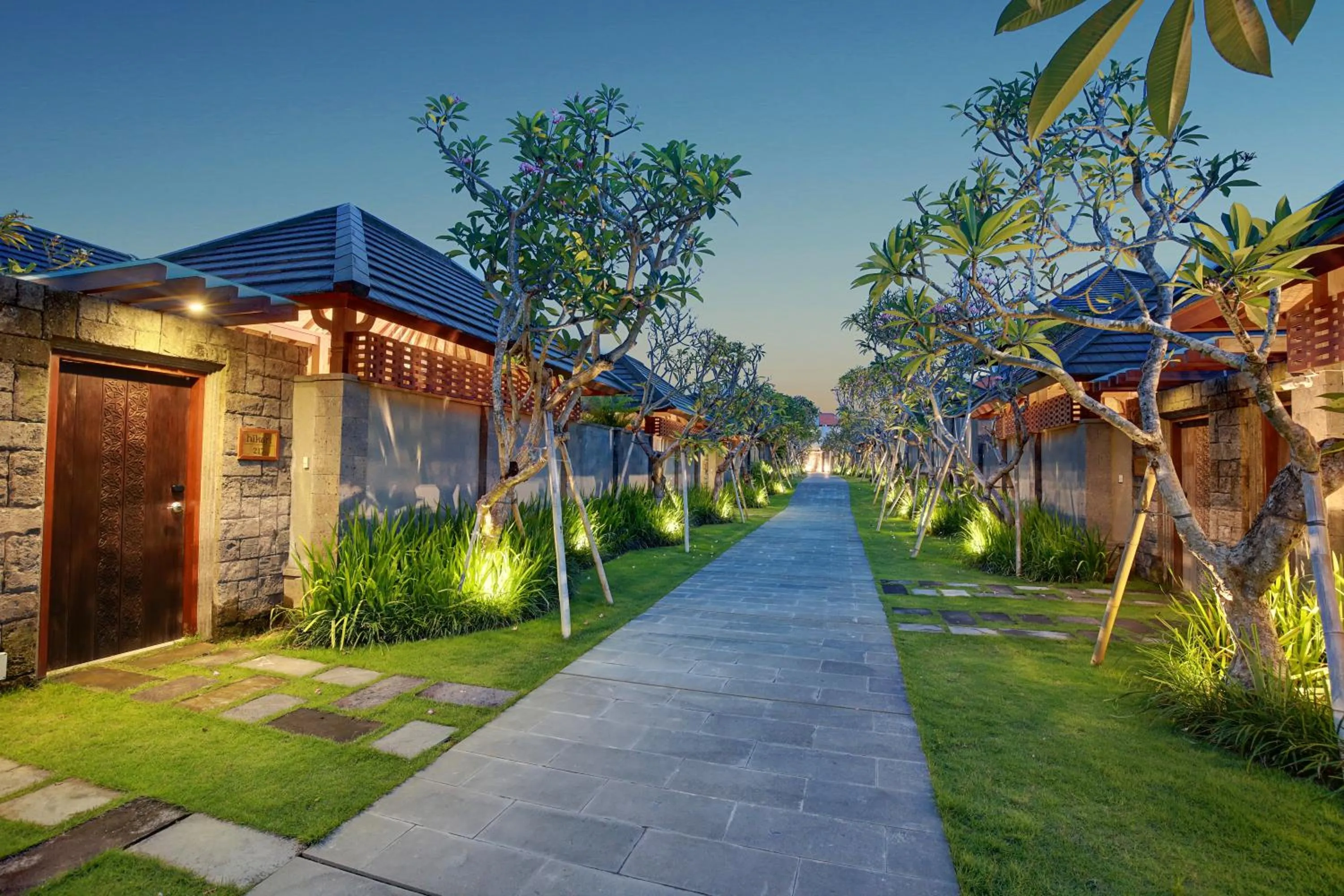 Patio in Theanna Villa and Spa Canggu