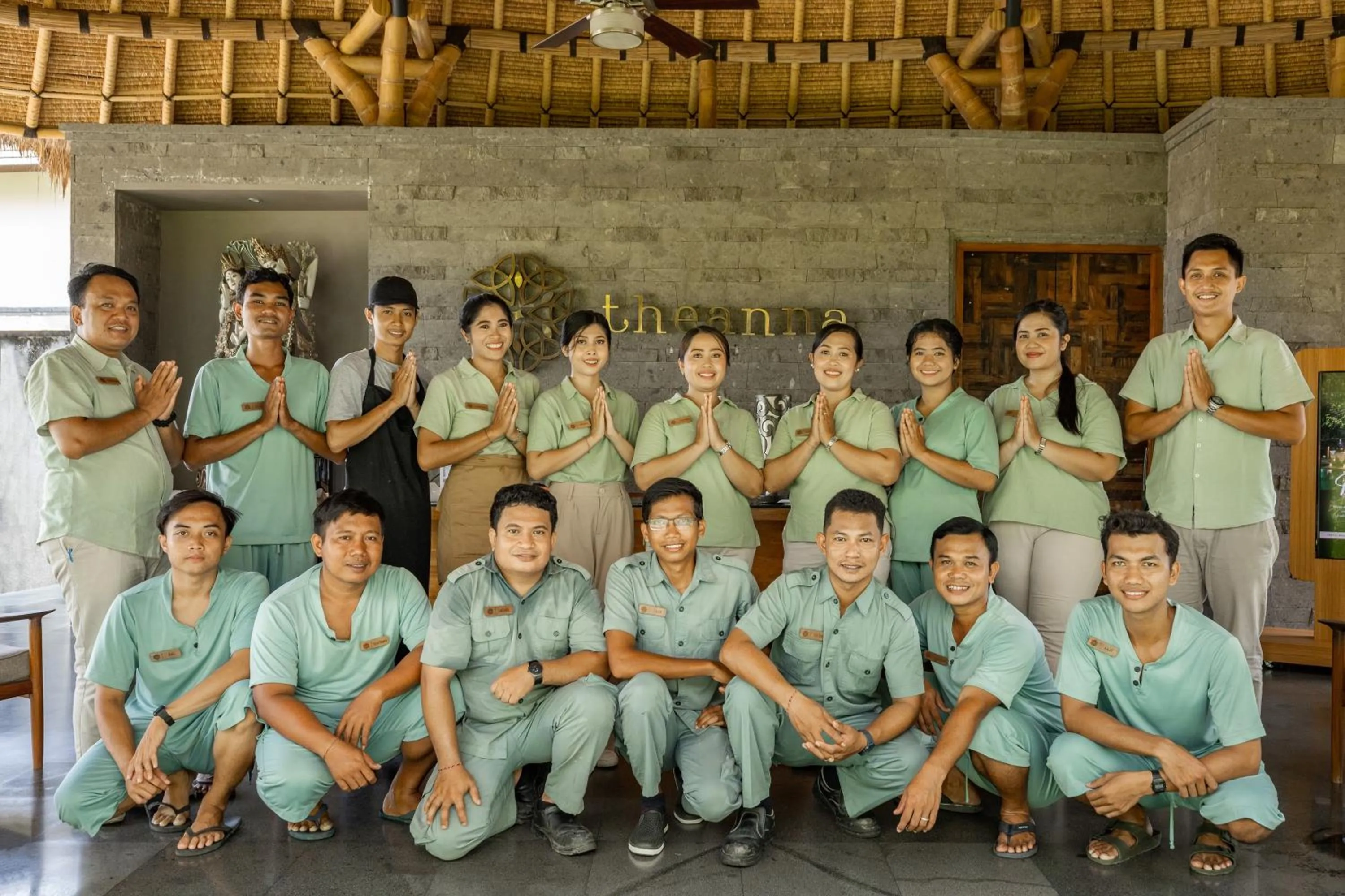 Staff in Theanna Villa and Spa Canggu