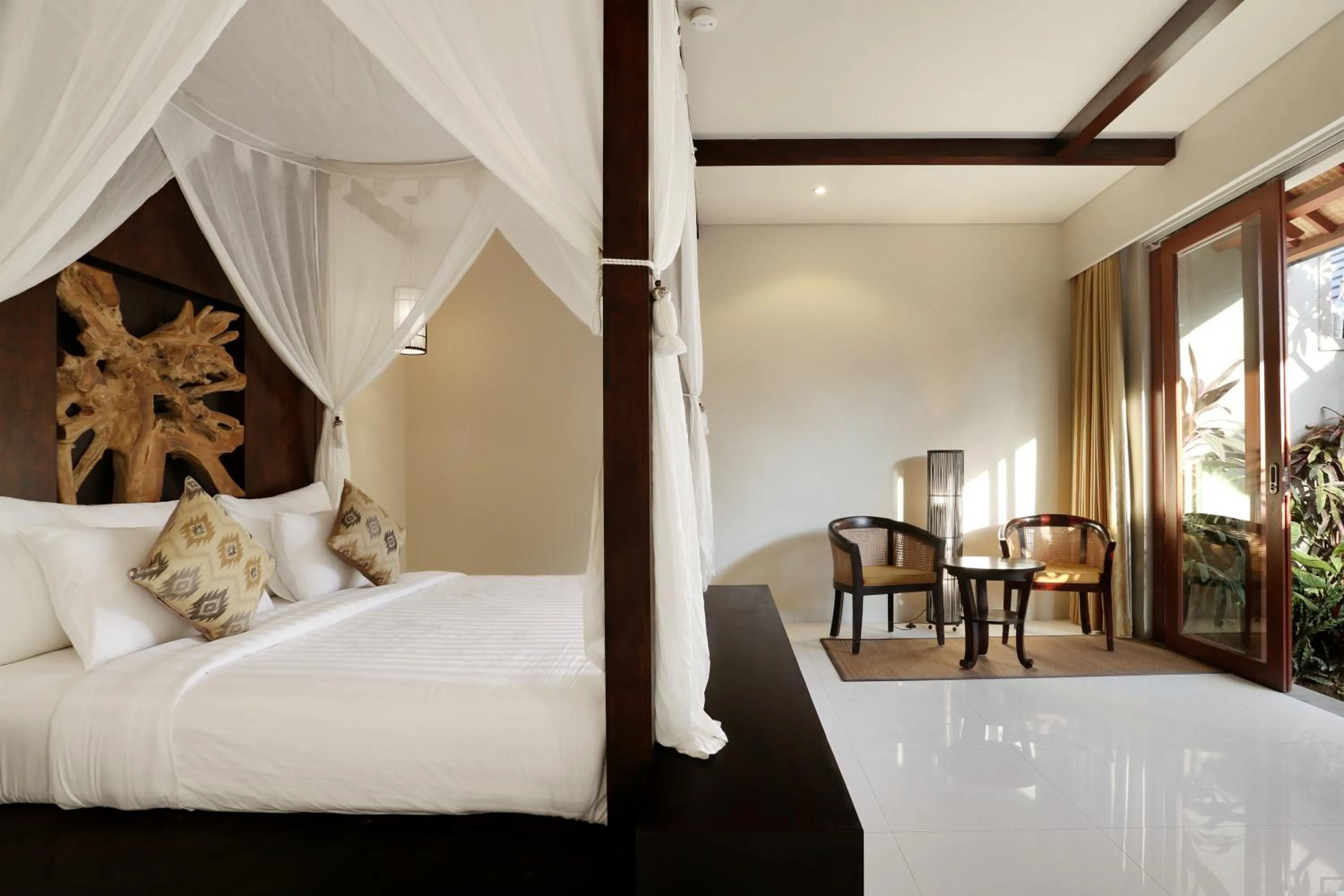 Bedroom, Bed in Theanna Villa and Spa Canggu