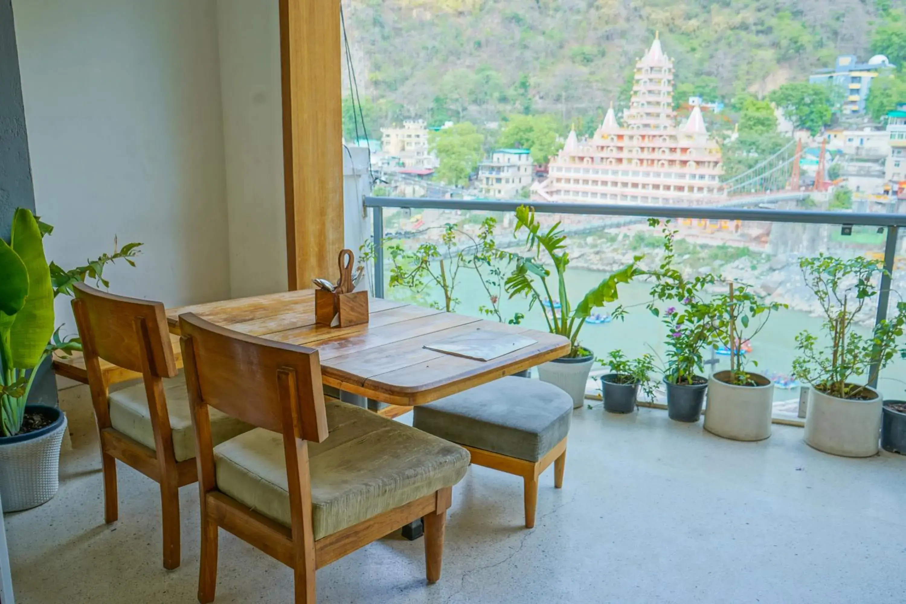 Restaurant/places to eat in Hotel Ishan - A Ganges Riverside Retreat by Salvus Restaurant/places to eat in Hotel Ishan - A Ganges Riverside Retreat by Salvus