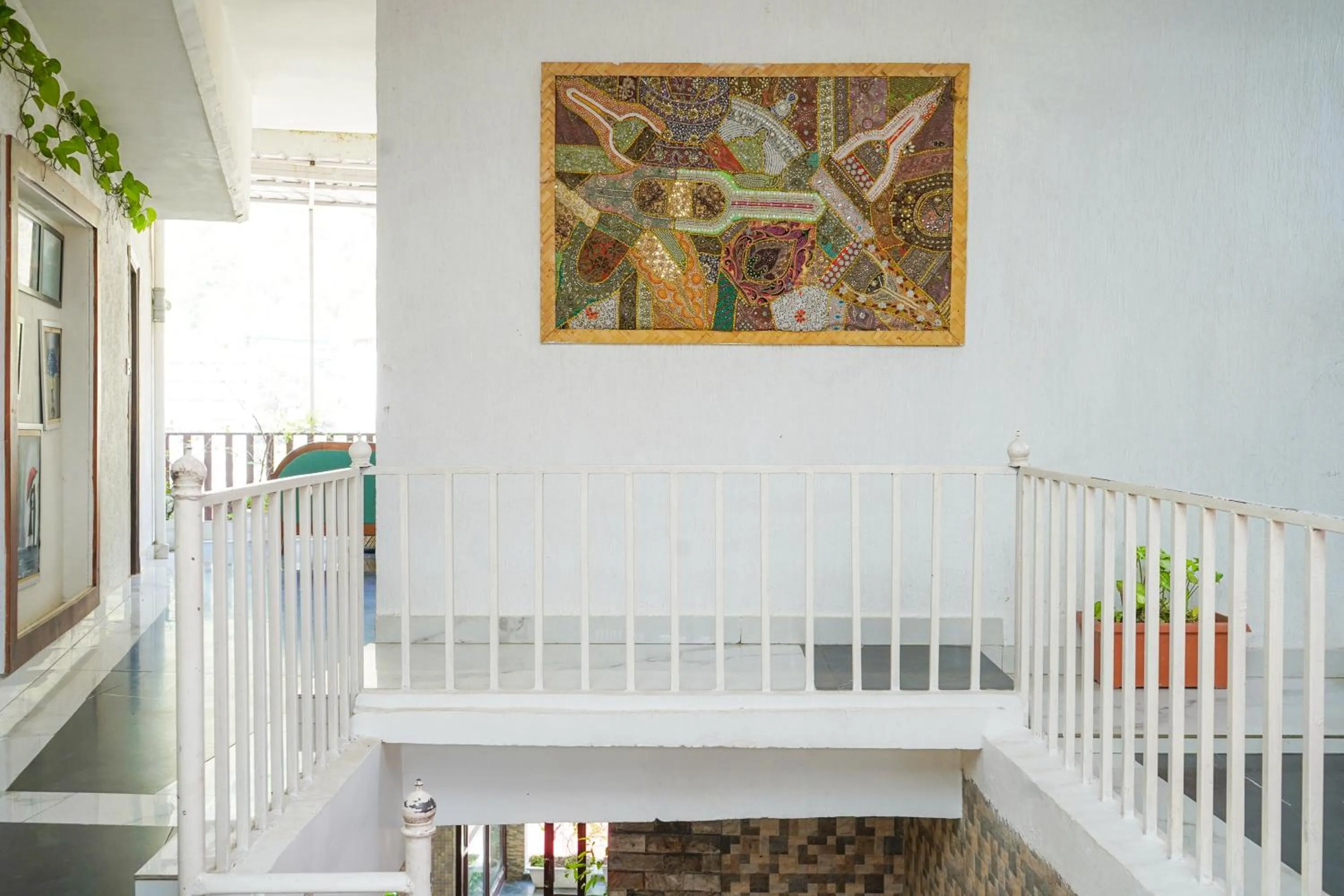 Decorative detail in Hotel Ishan - A Ganges Riverside Retreat by Salvus