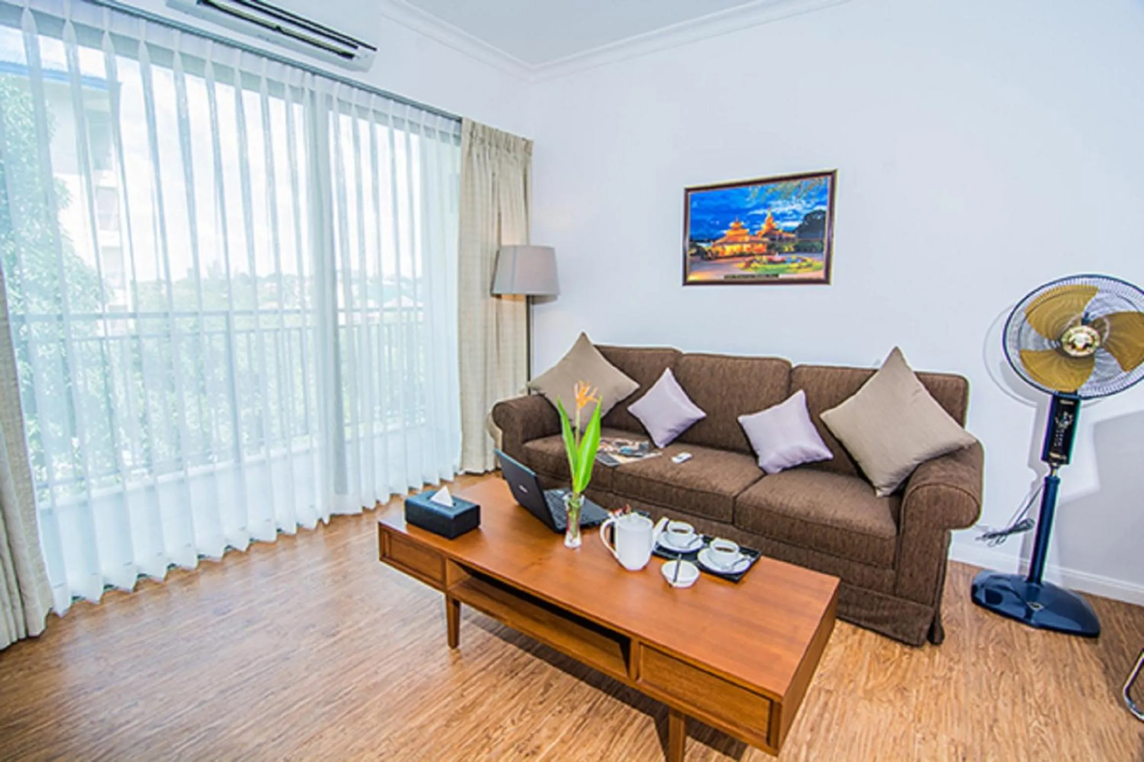 Living room, Seating Area in Sakura Residence & Hotel