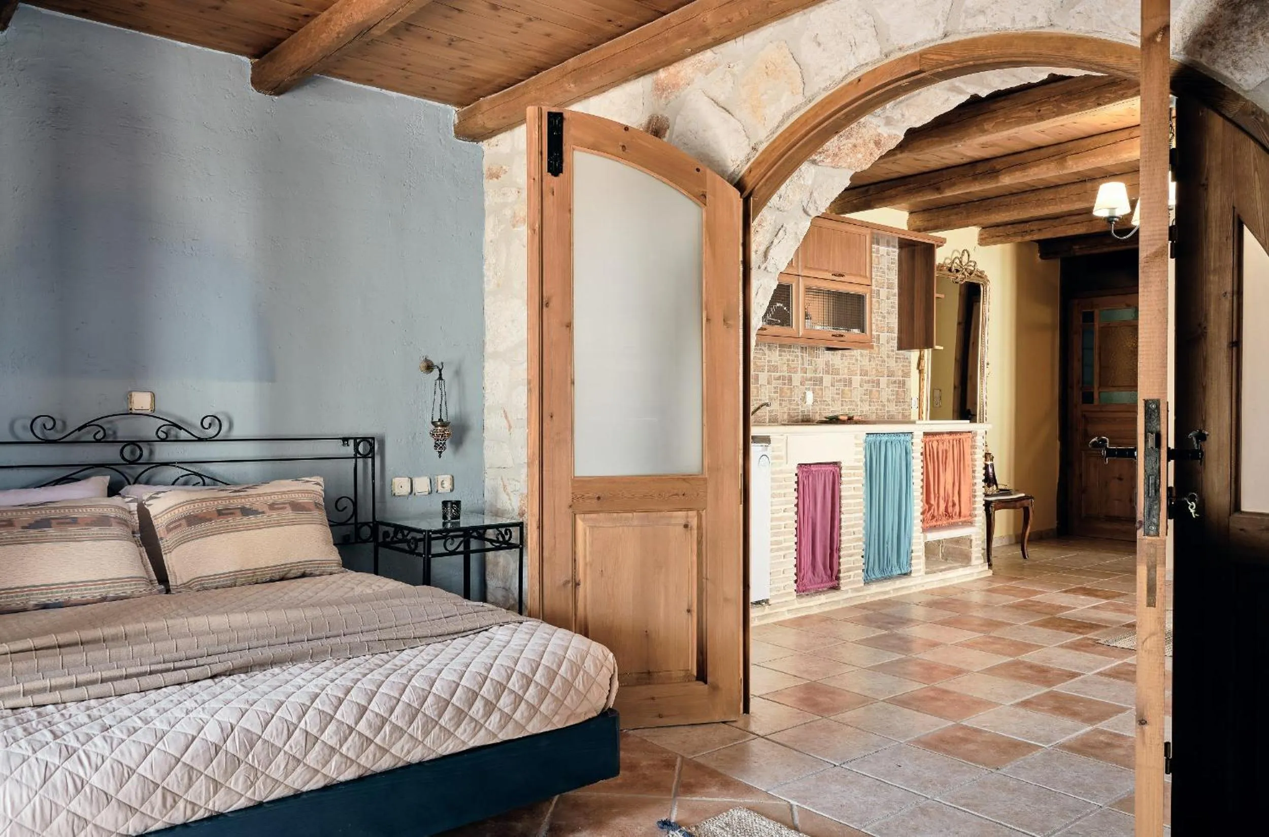 Bed in Diamond Suites