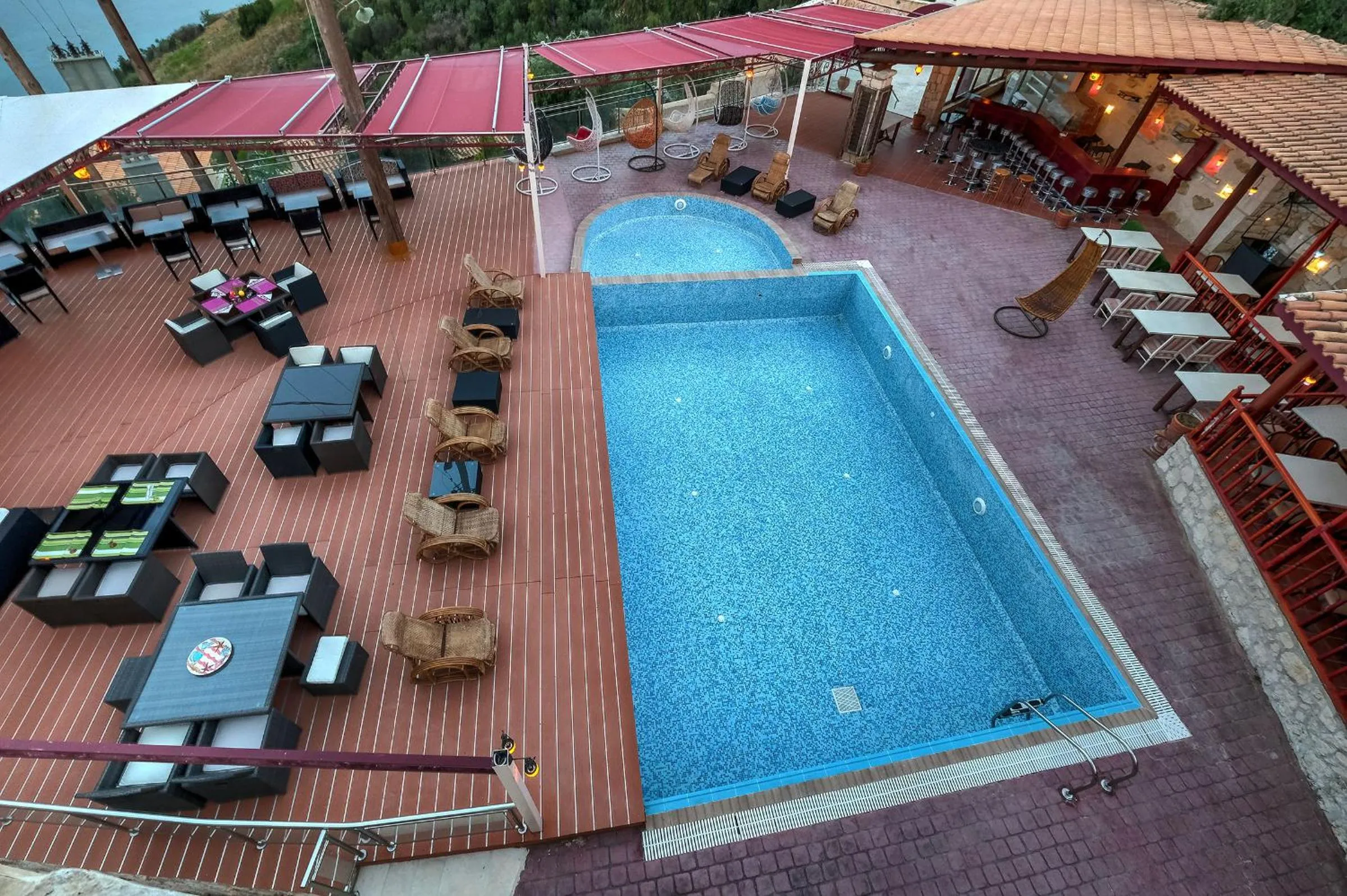 Swimming pool in Diamond Suites