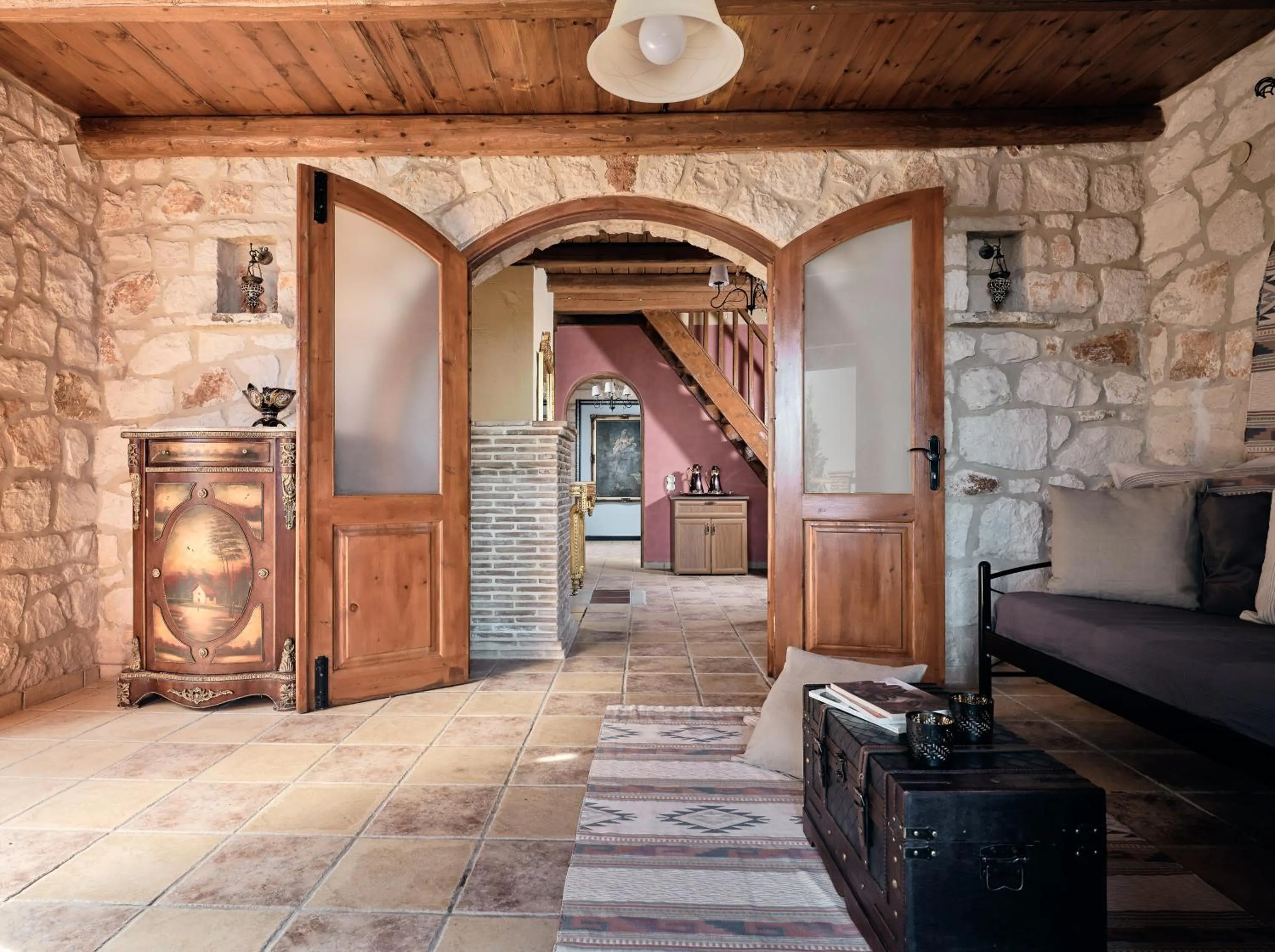Living room in Diamond Suites