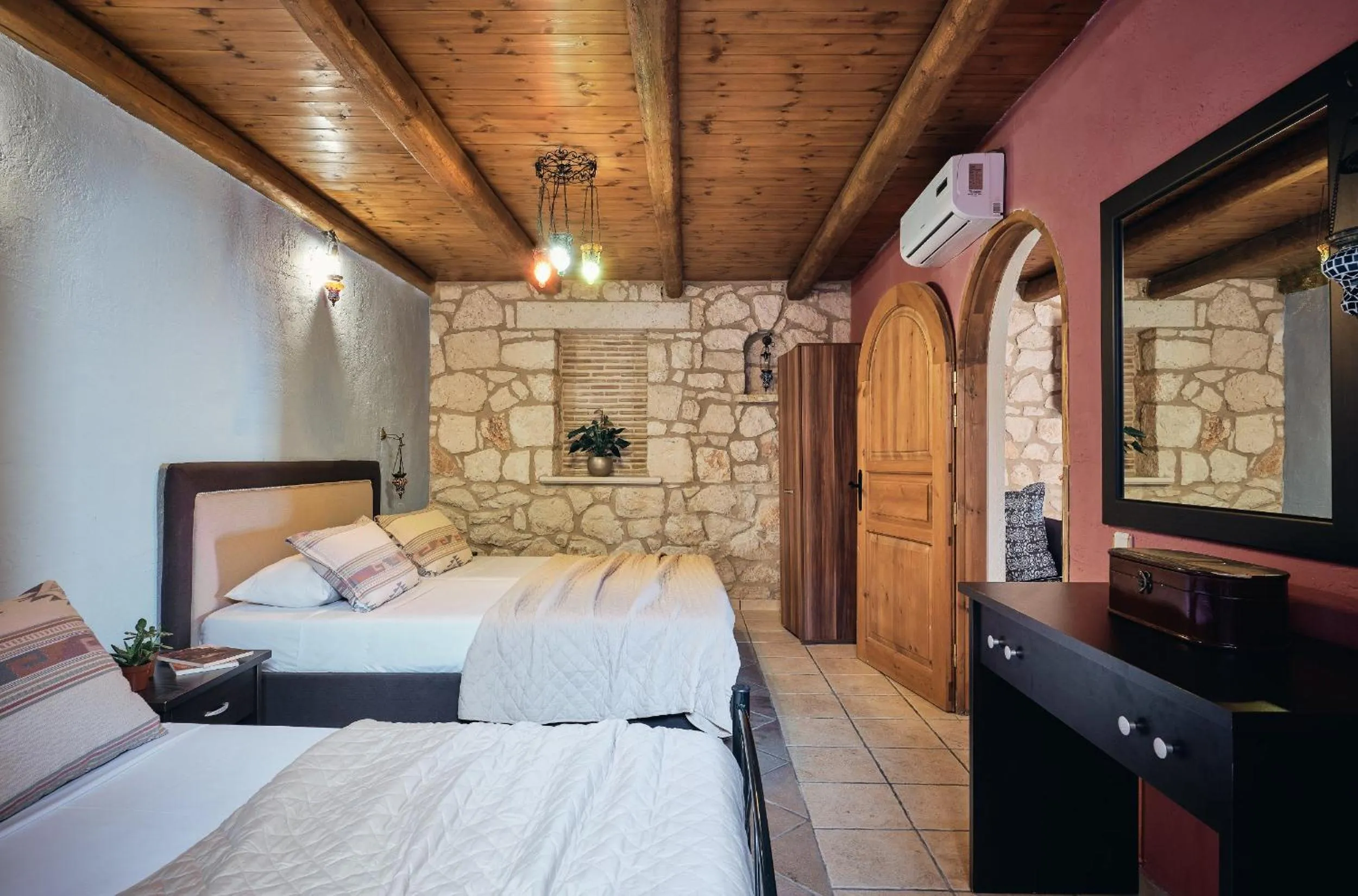 Bed in Diamond Suites