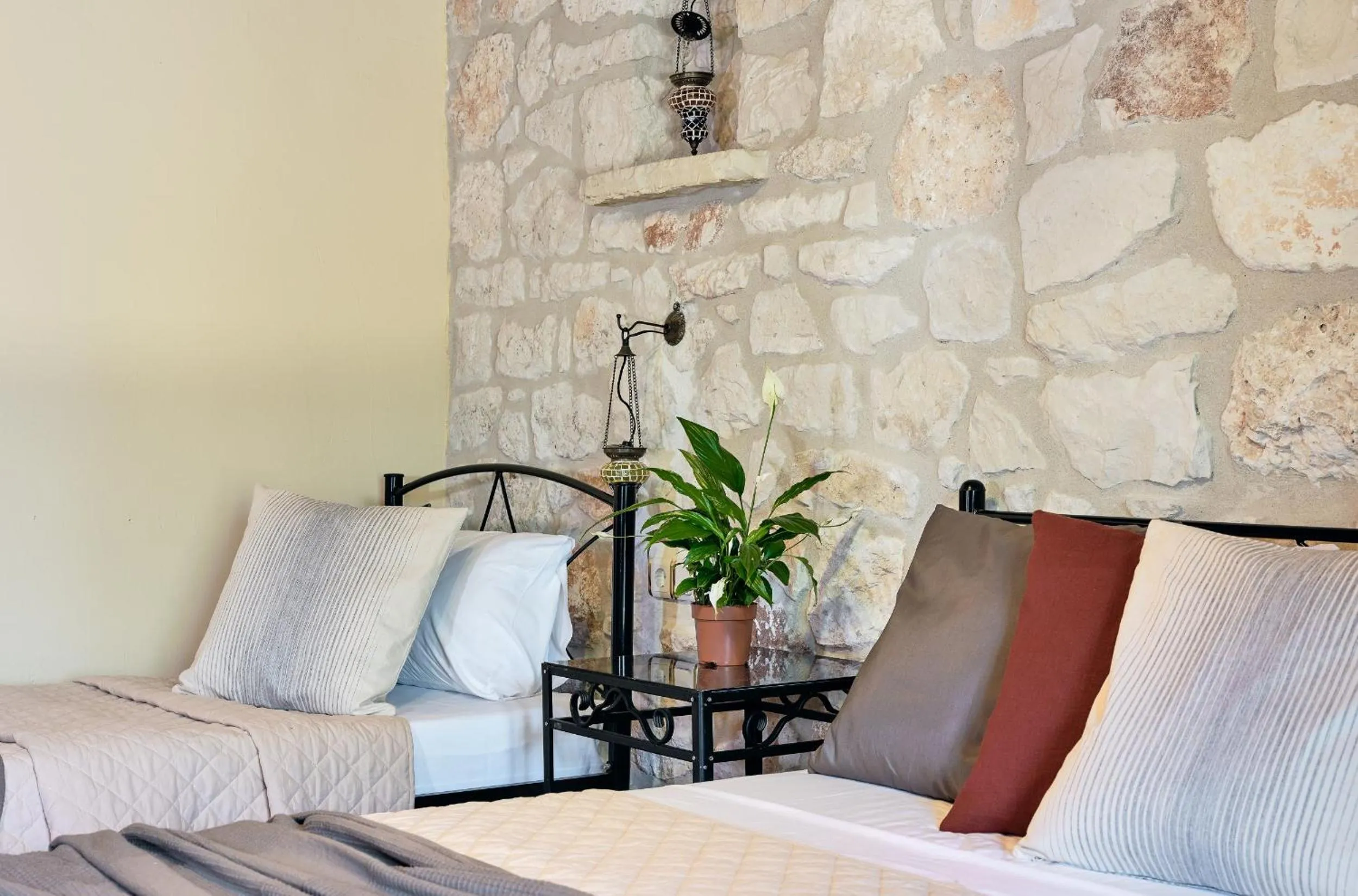 Bed in Diamond Suites