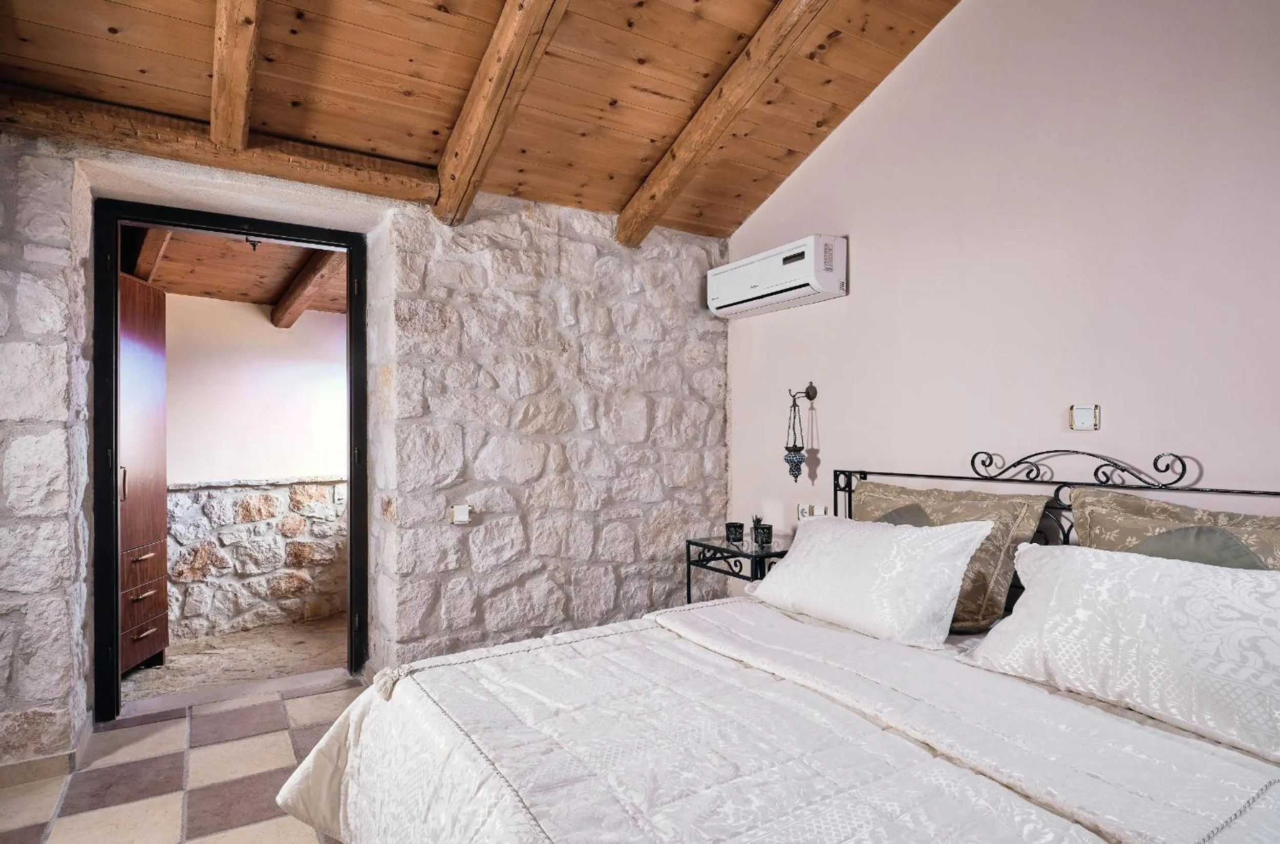 Bed in Diamond Suites