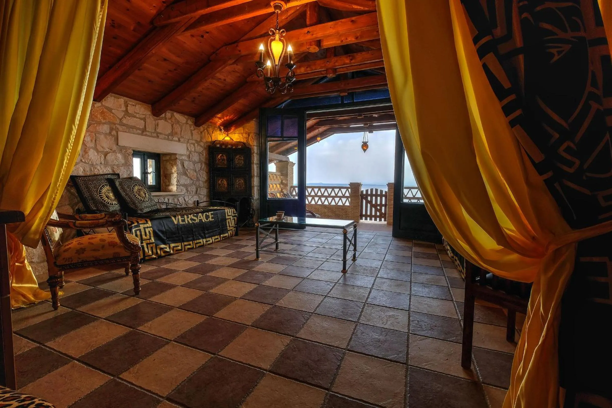 Living room in Diamond Suites