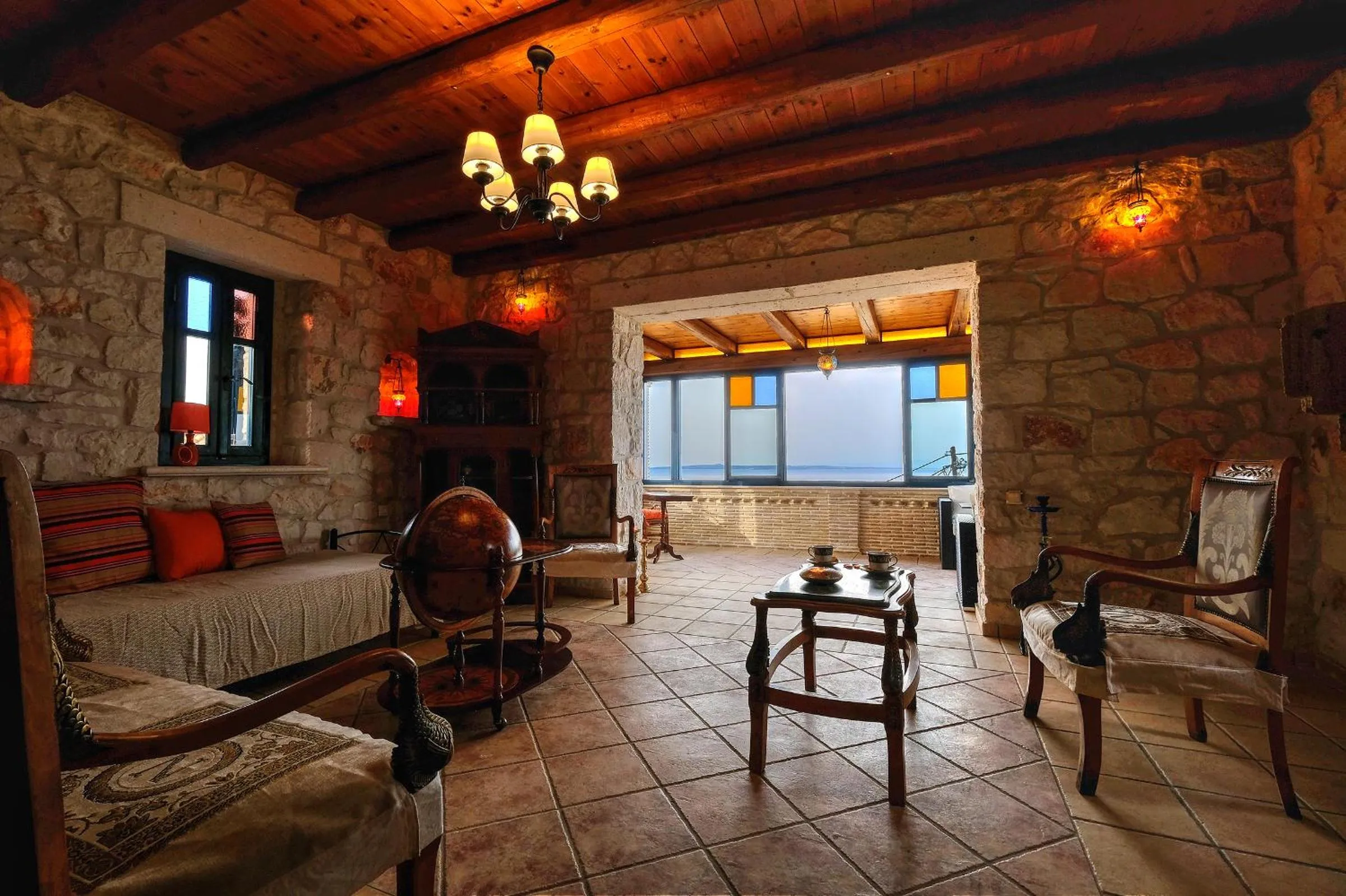 Living room in Diamond Suites