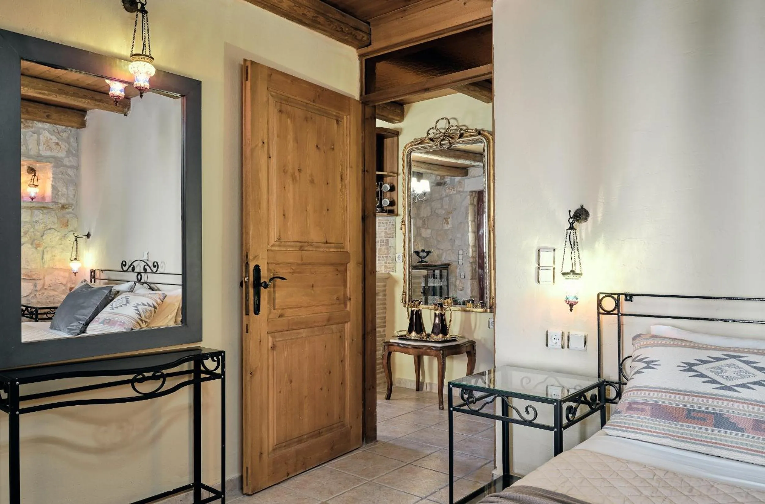 Bed in Diamond Suites