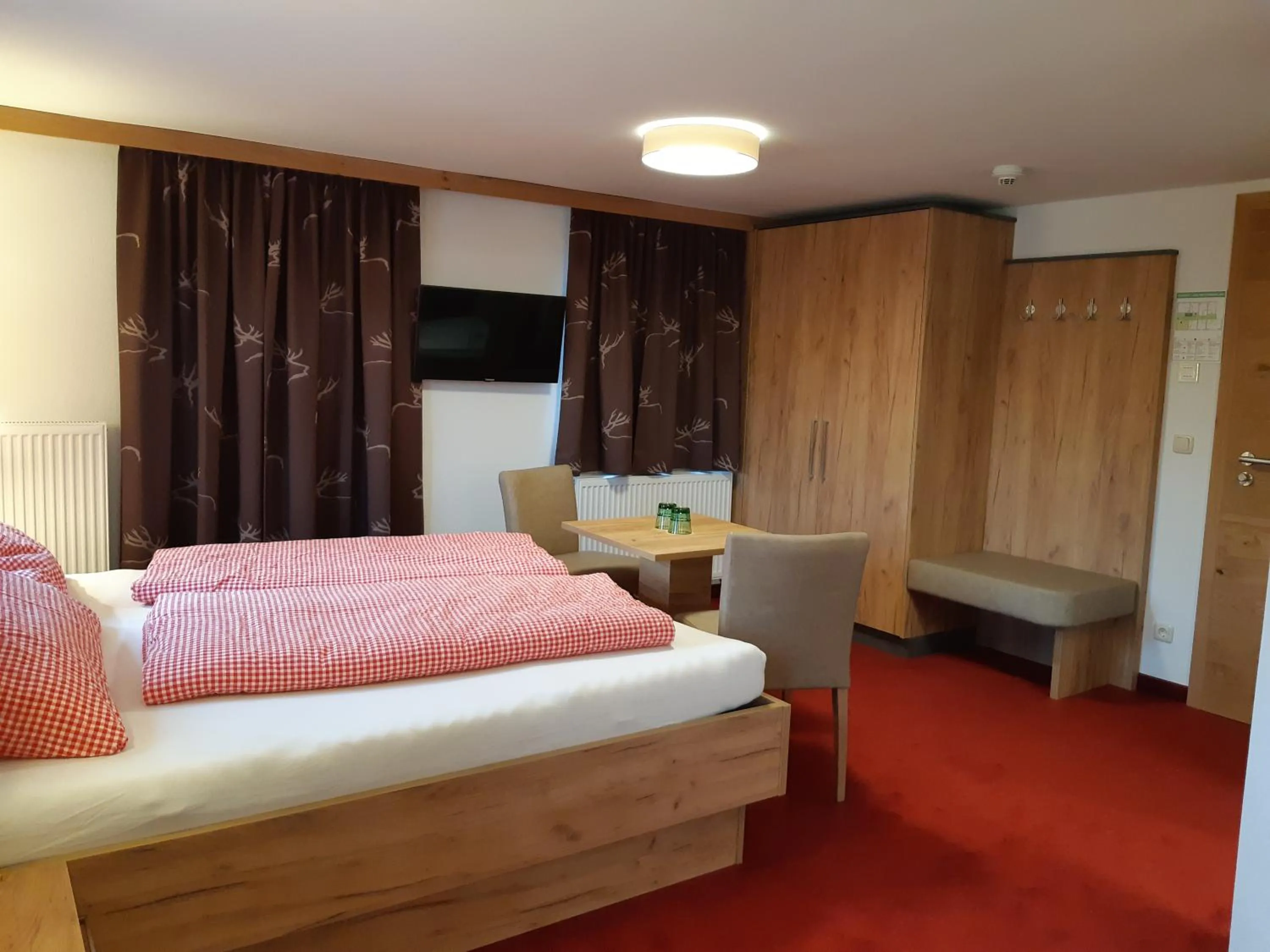 Bed in Pension Thainerhof