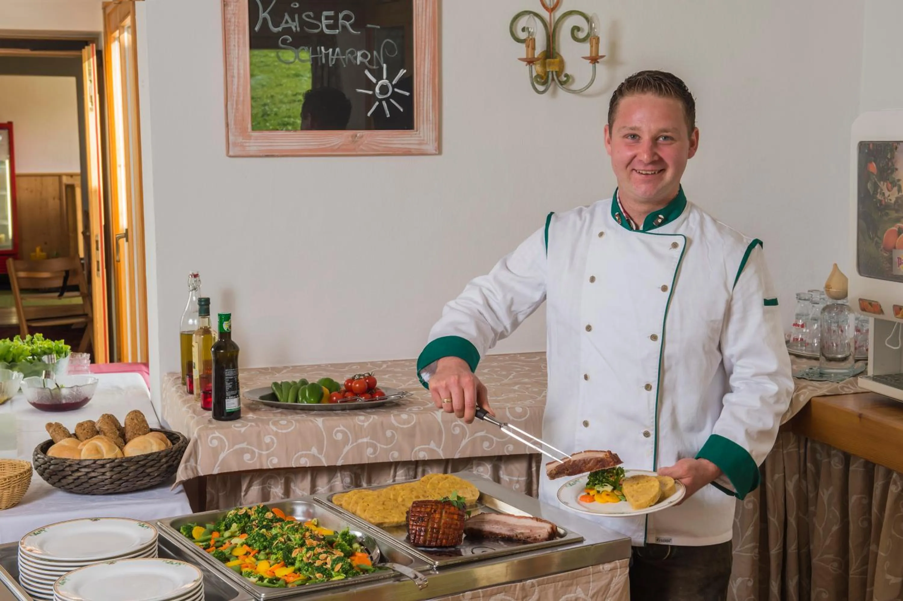 Dinner in Pension Thainerhof