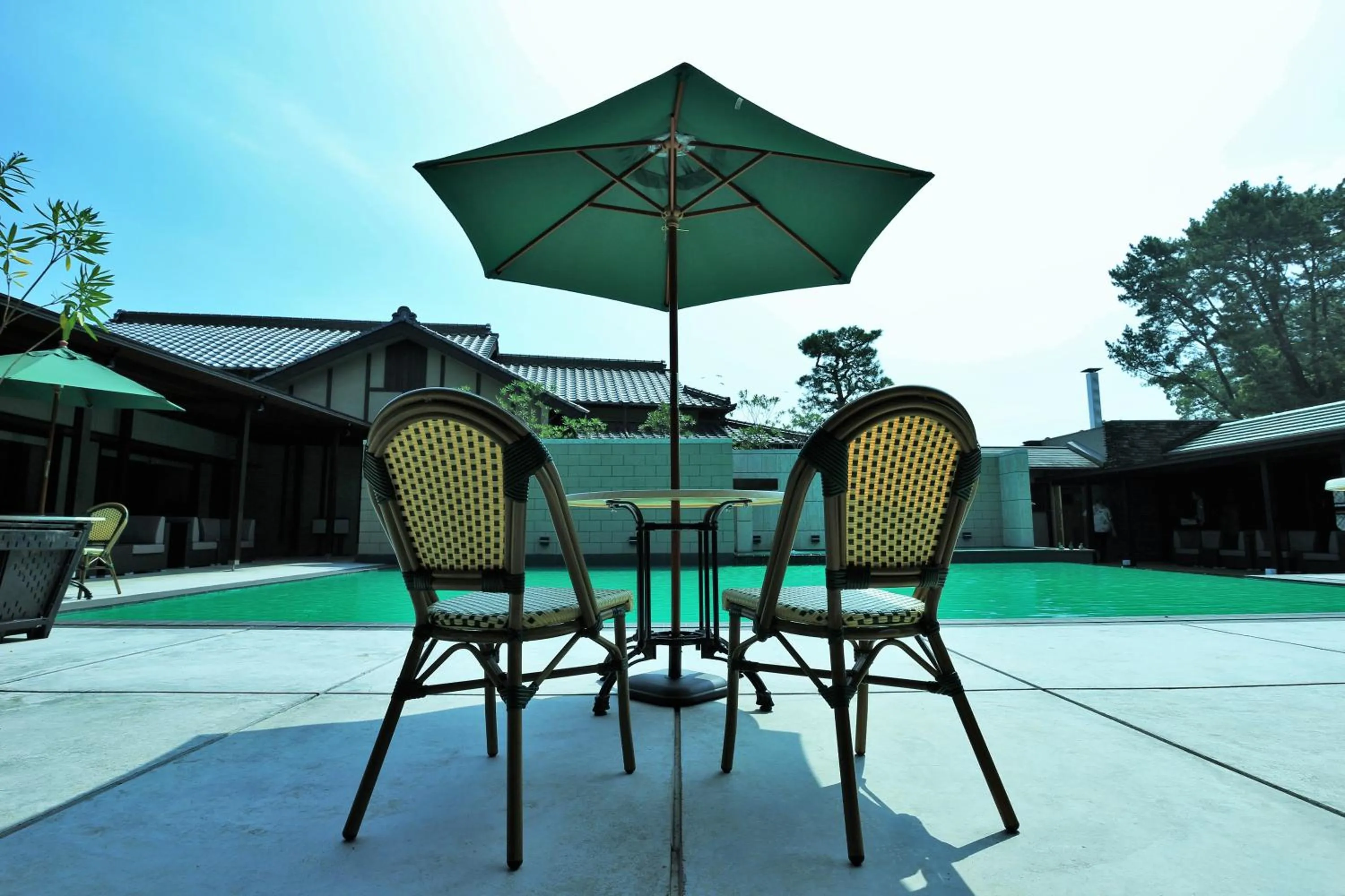 Balcony/Terrace in AMANE resort GAHAMA