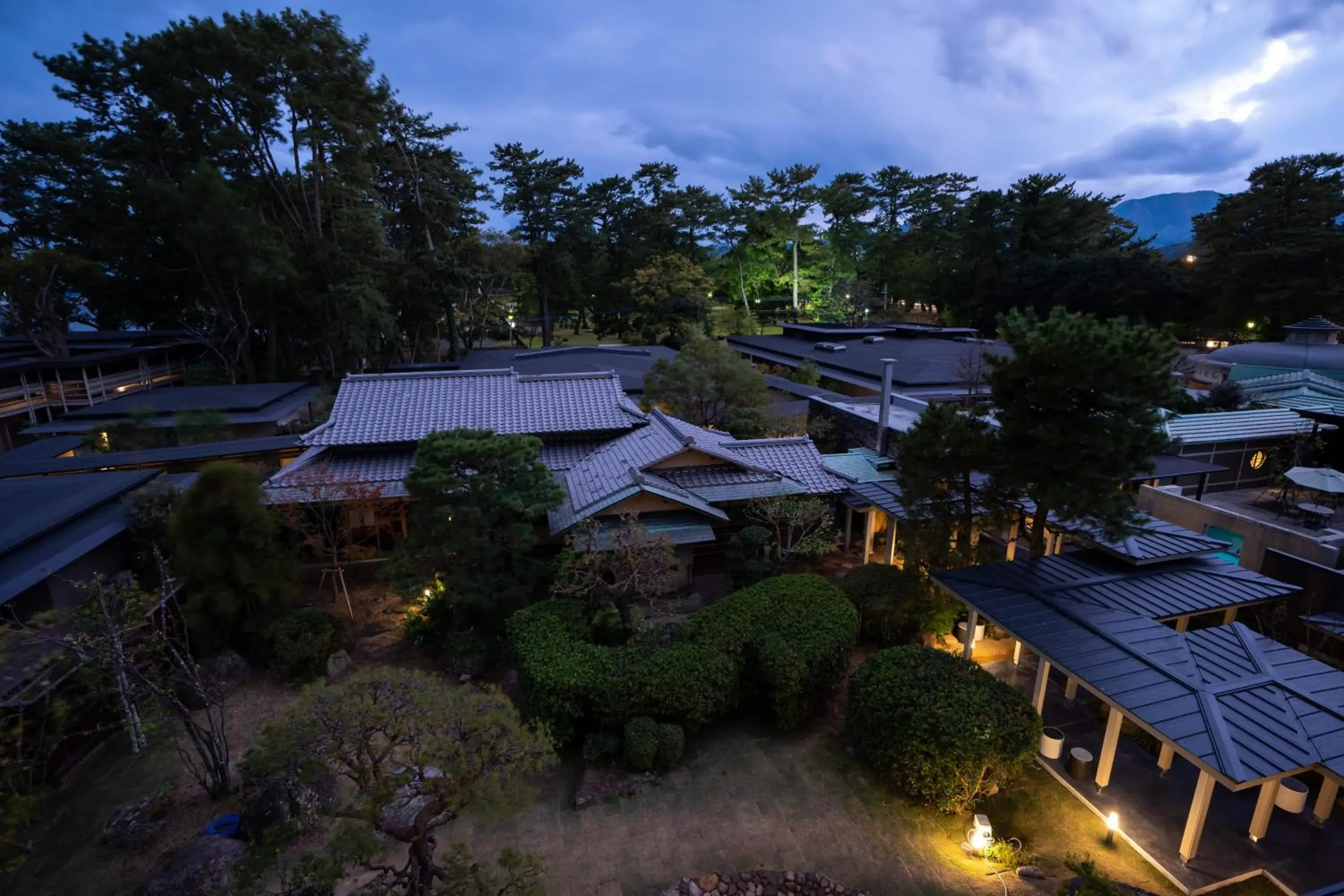 Bird's eye view in AMANE resort GAHAMA Bird's eye view in AMANE resort GAHAMA