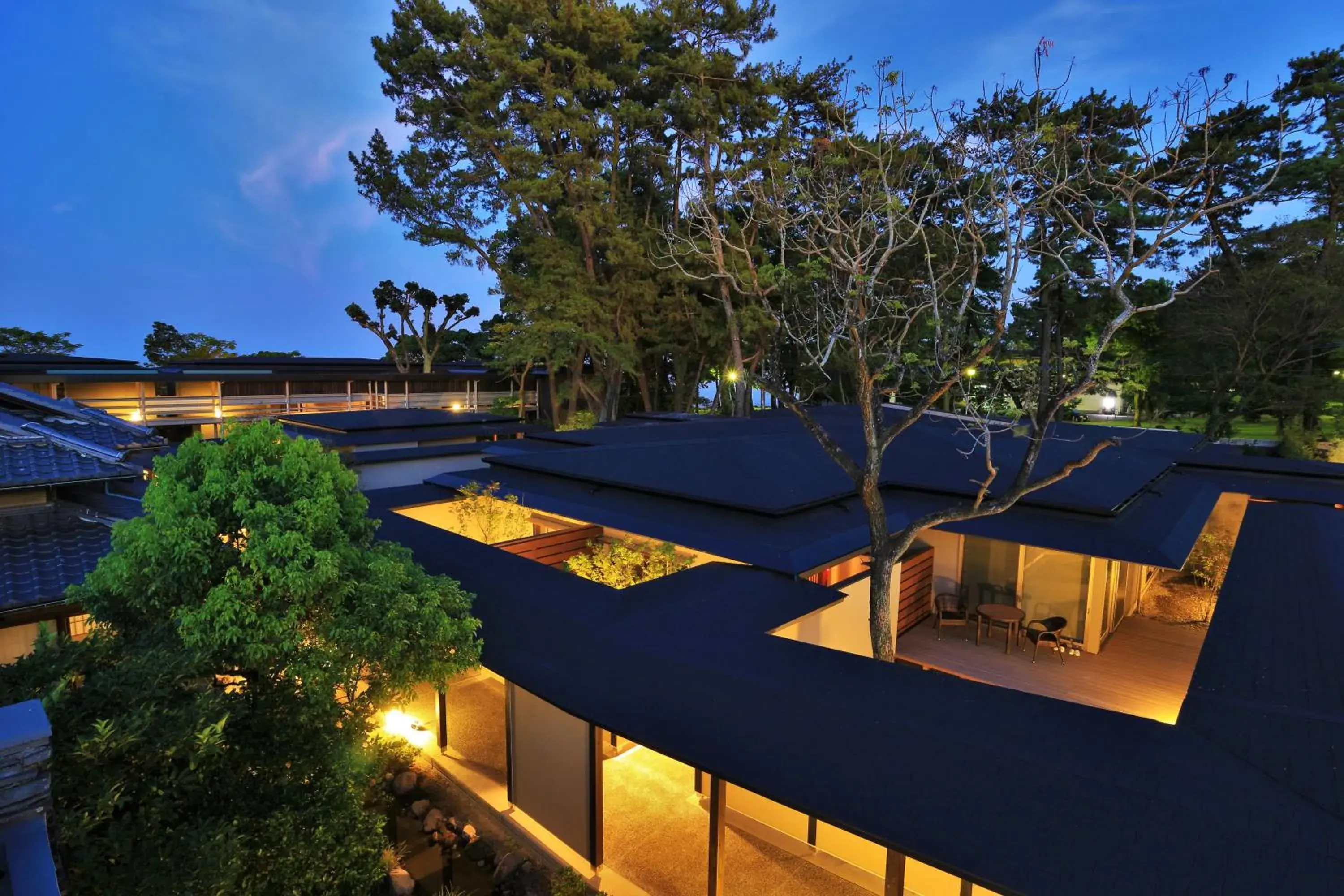 Bird's eye view in AMANE resort GAHAMA Bird's eye view in AMANE resort GAHAMA