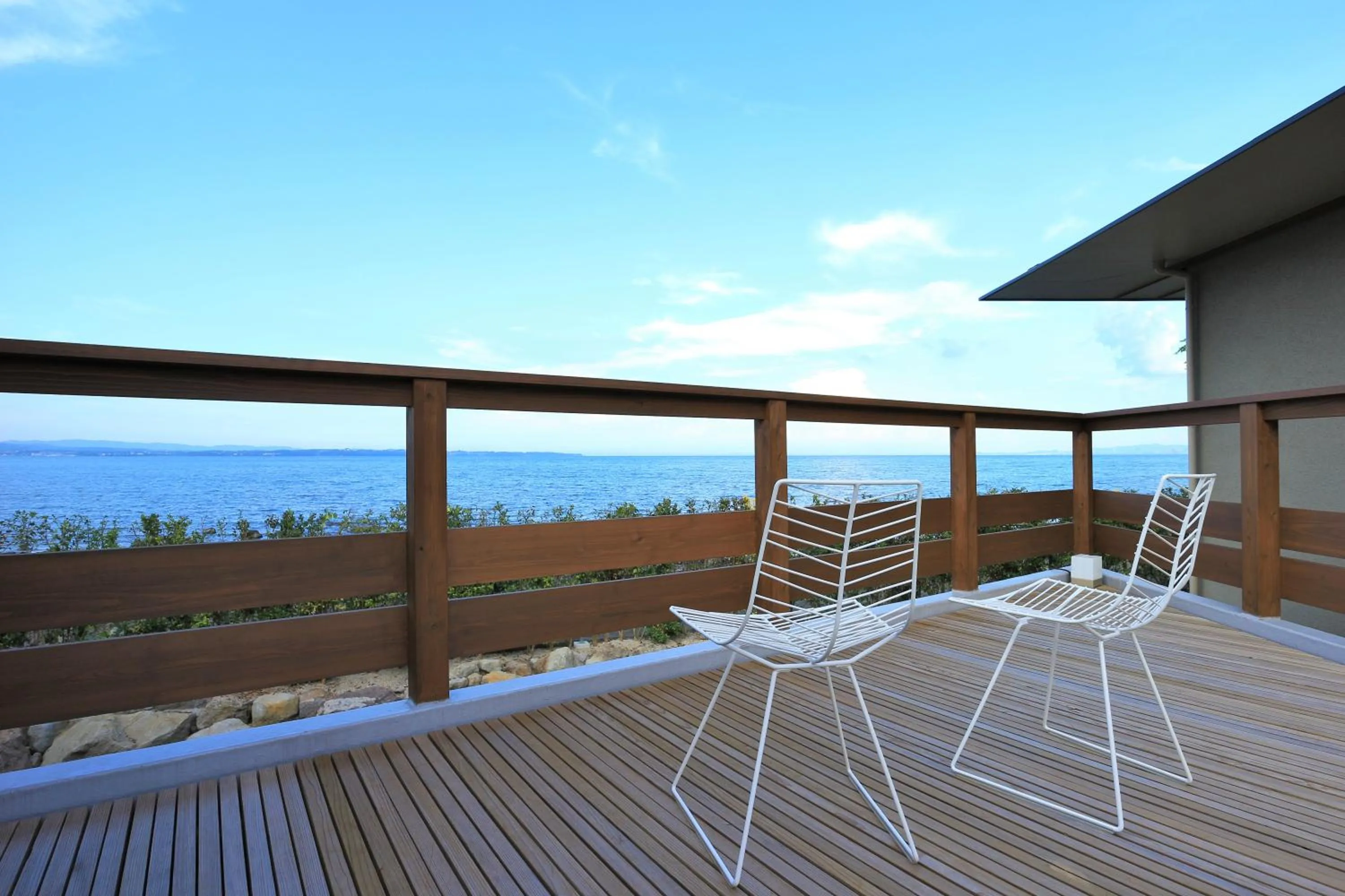 Balcony/Terrace in AMANE resort GAHAMA