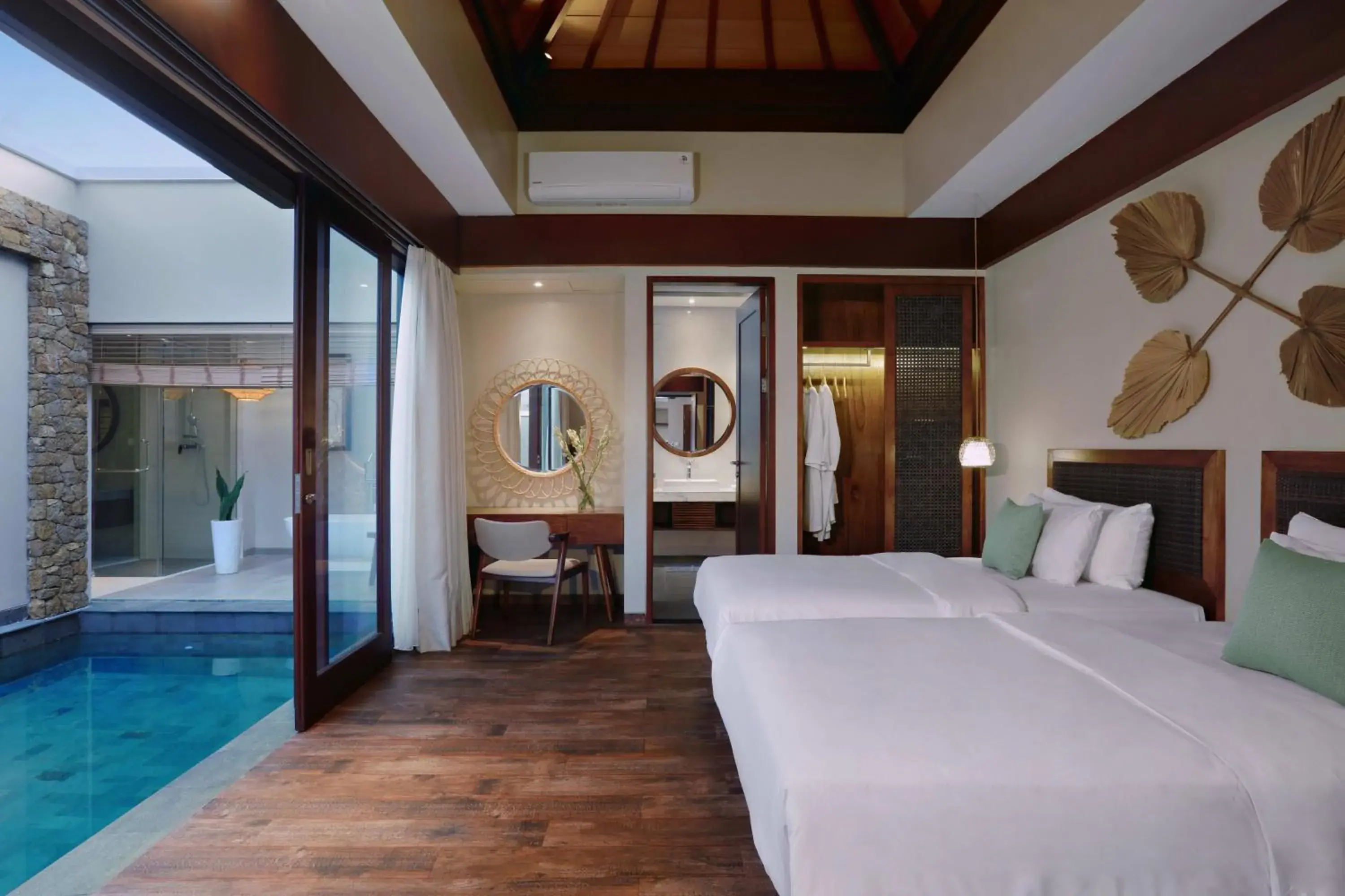 Bed in Kamuela Villa Lagoi Bay Bintan Bed in Kamuela Villa Lagoi Bay Bintan