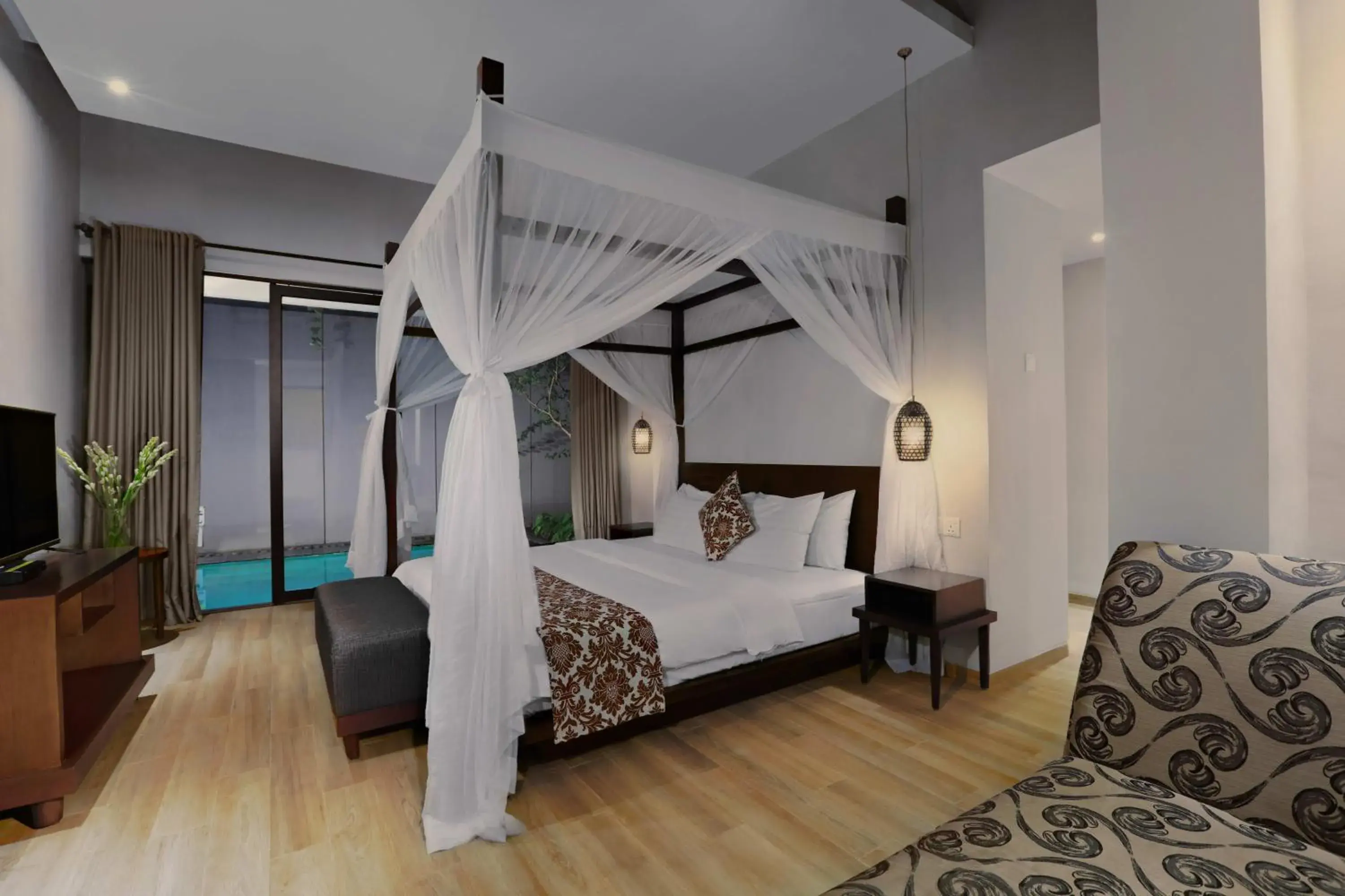 Bed in Kamuela Villa Lagoi Bay Bintan Bed in Kamuela Villa Lagoi Bay Bintan