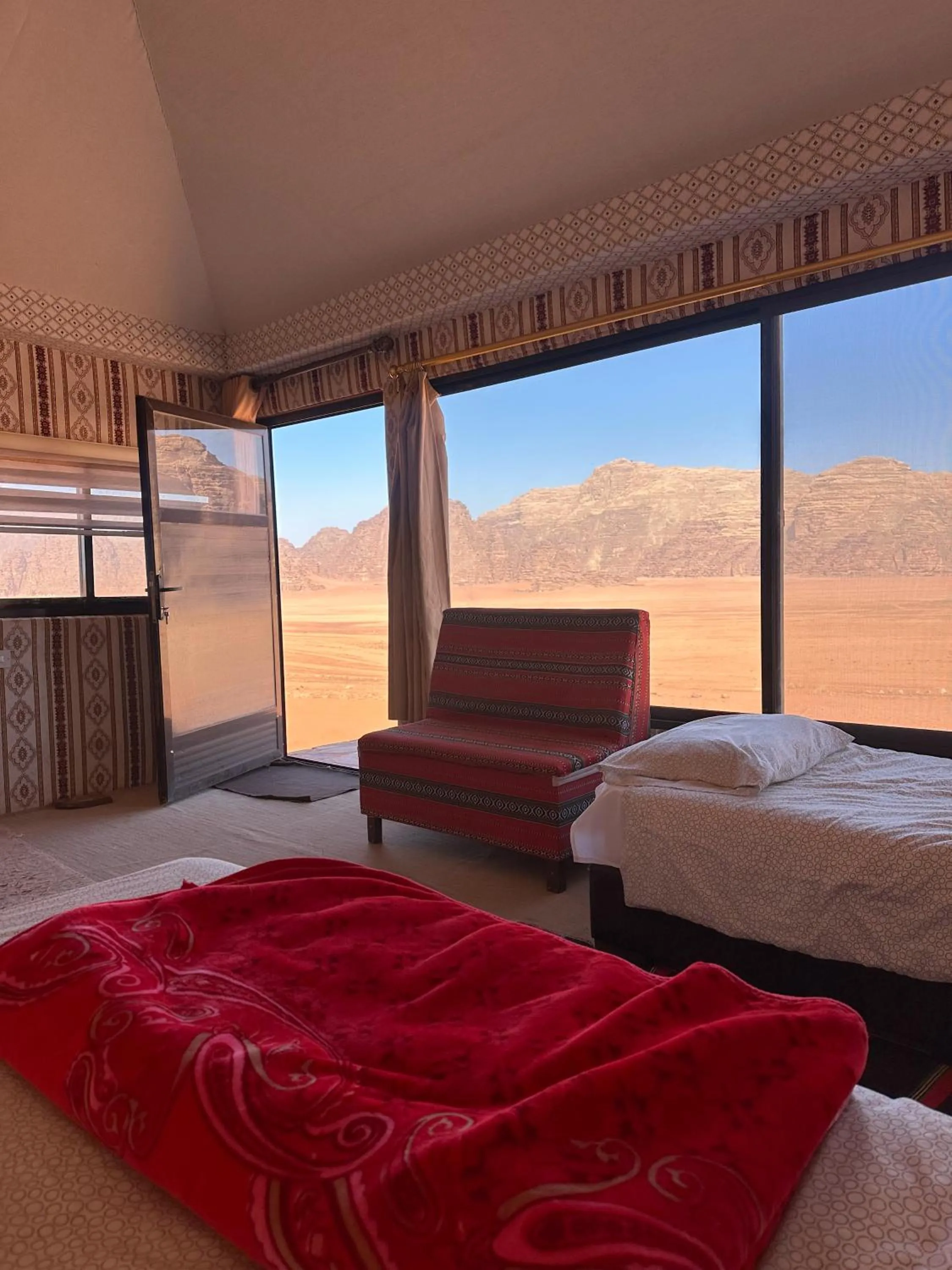 Quadruple Room with Bathroom in Milky Way Bedouin Camp