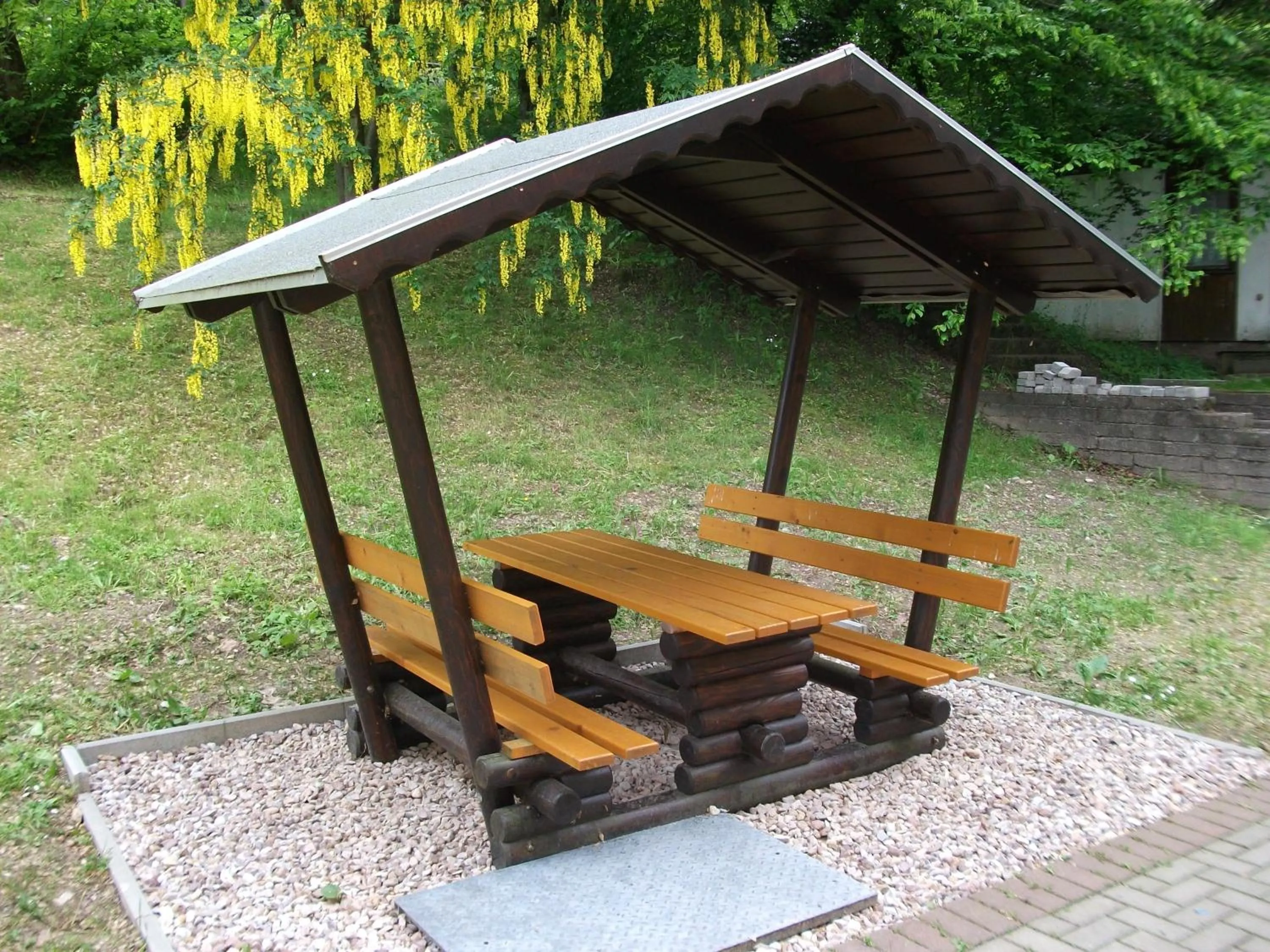 Seating area in Hotel Am Wald -GARNI-