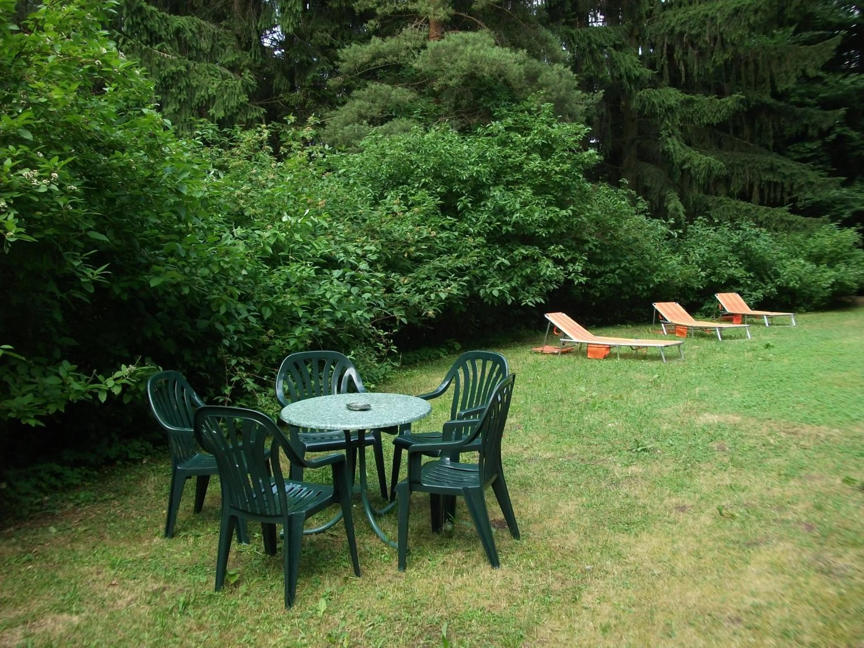 Garden in Hotel Am Wald -GARNI-