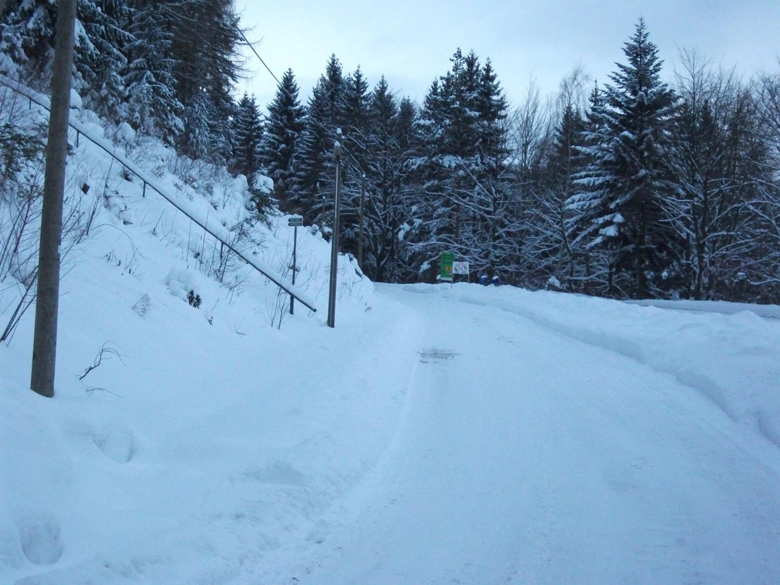 Winter in Hotel Am Wald -GARNI-