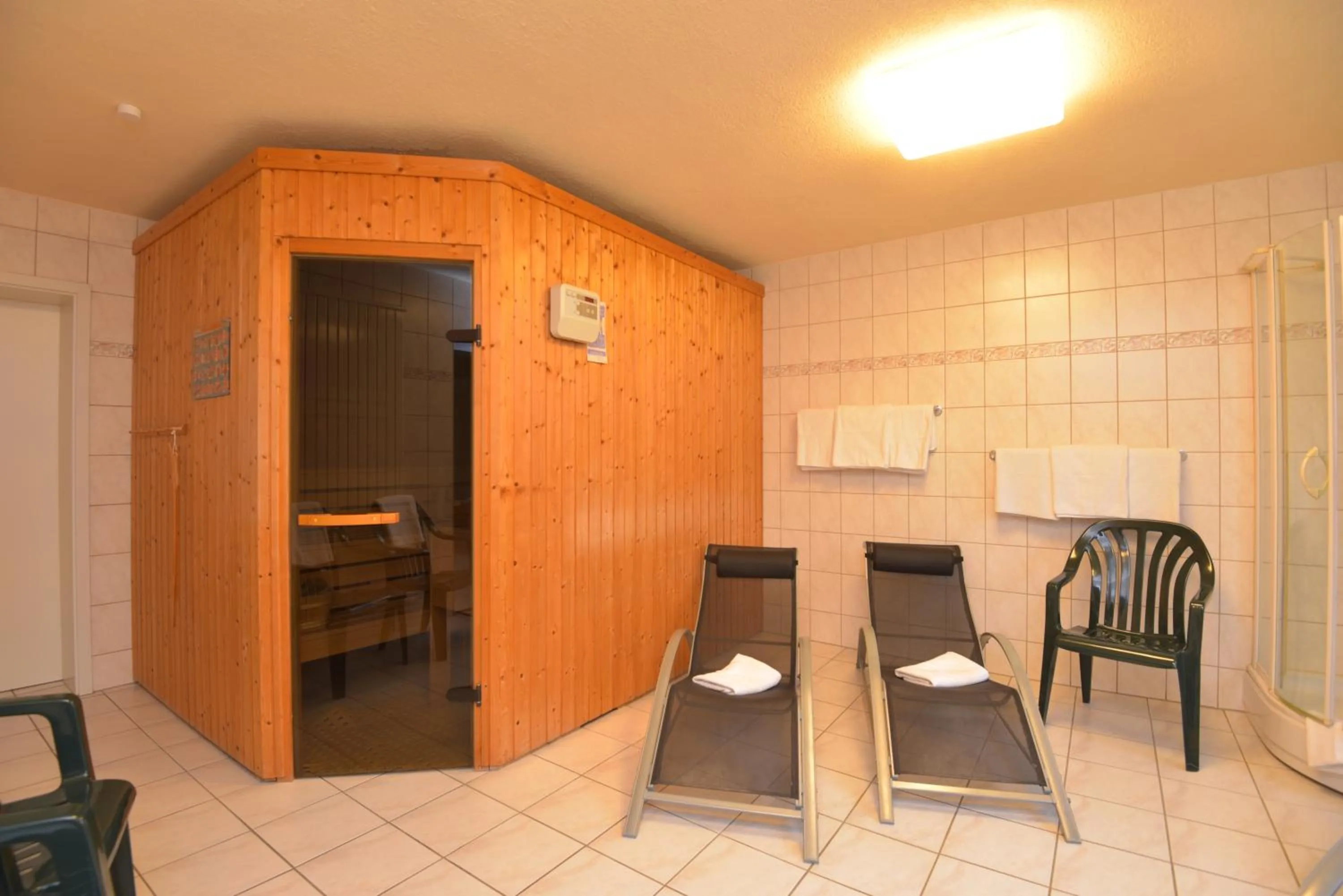 Sauna in Hotel Am Wald -GARNI-