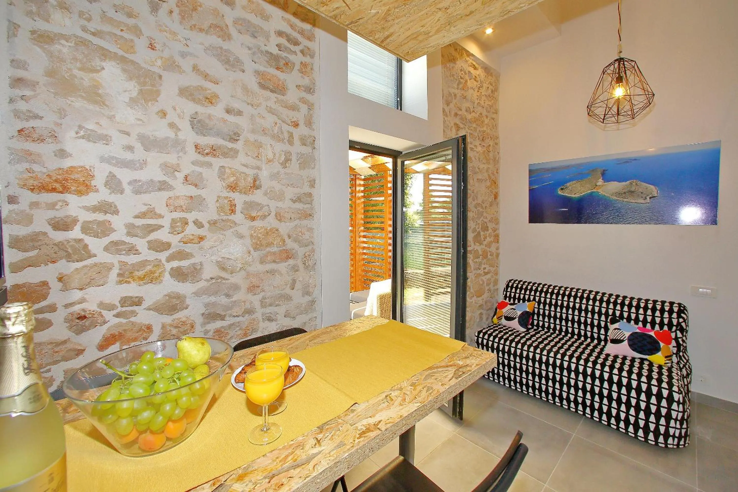 Living room in Guverna New City Accommodation