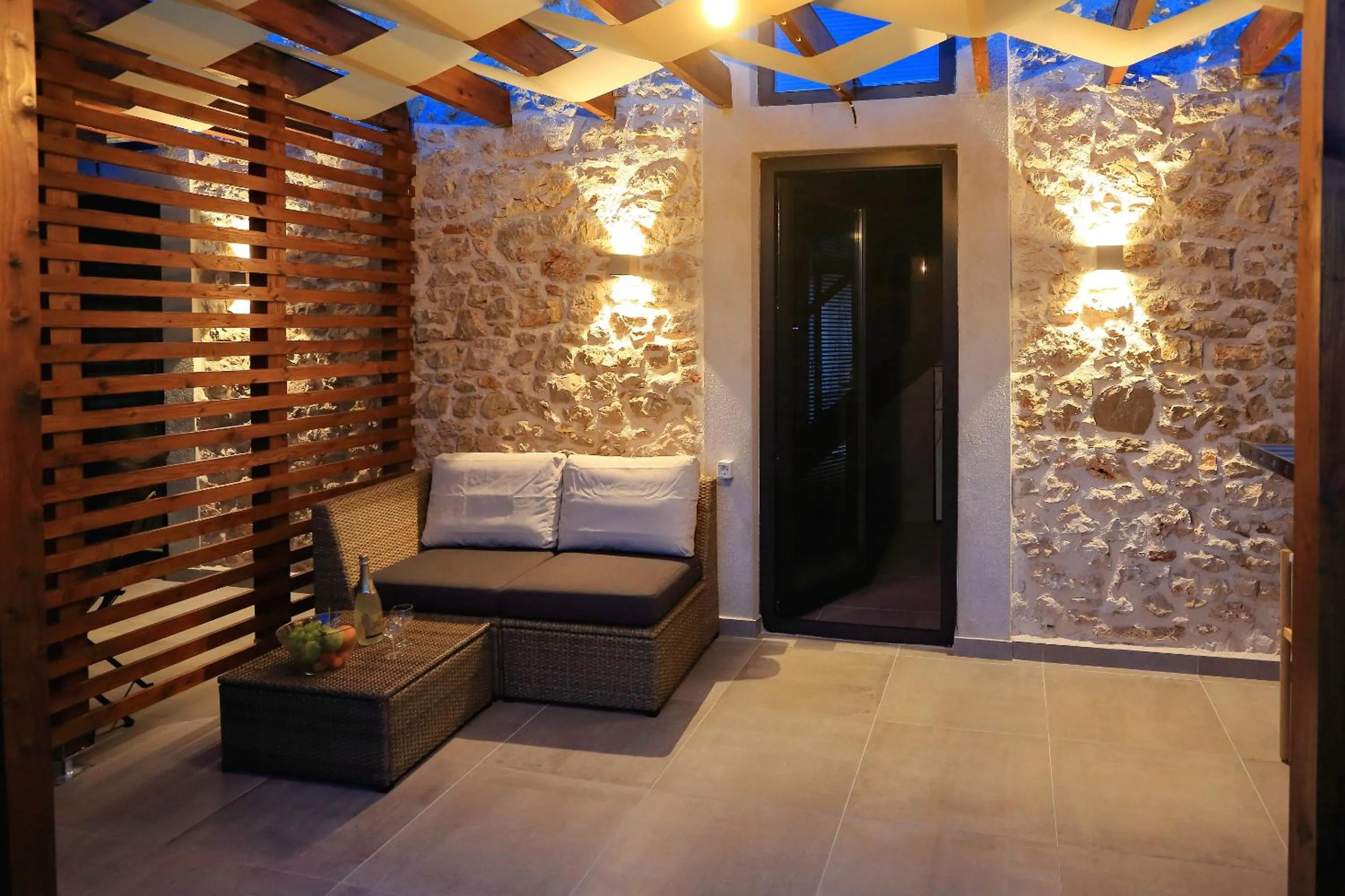 Patio in Guverna New City Accommodation