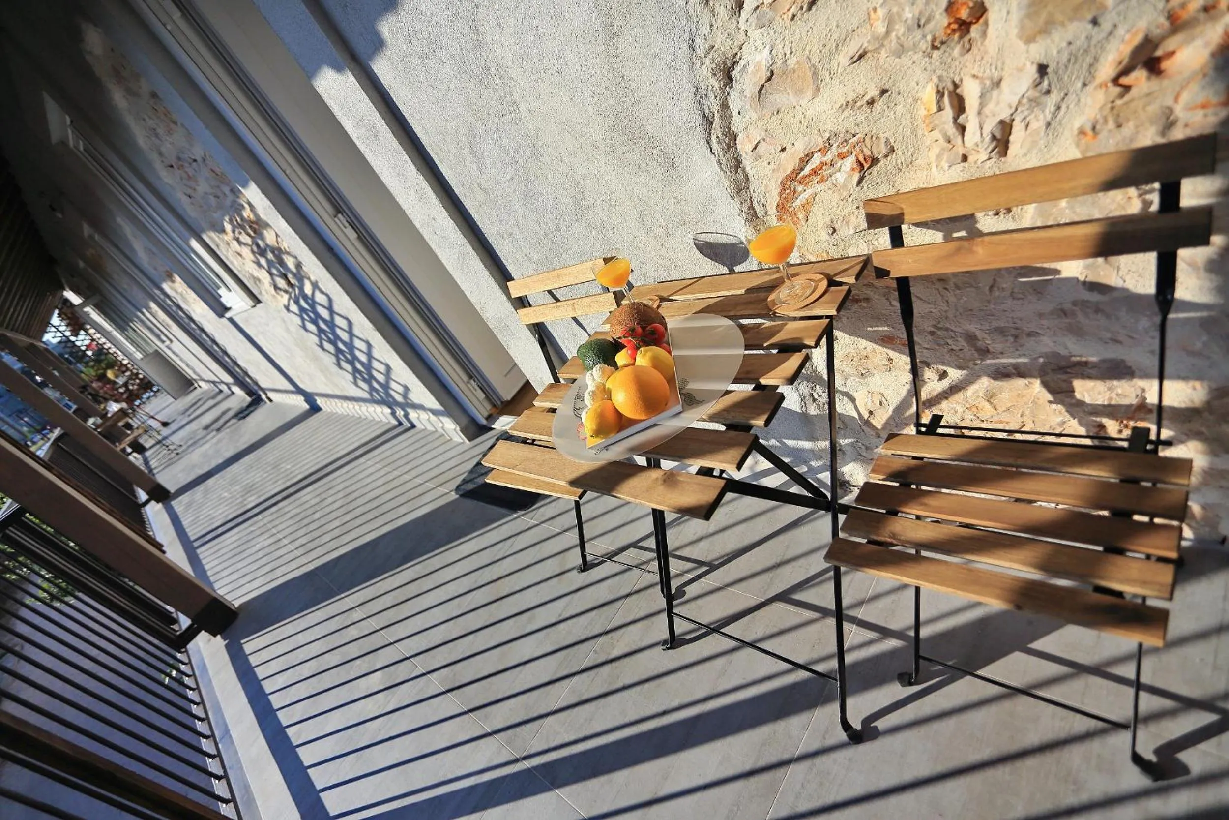Balcony/Terrace in Guverna New City Accommodation