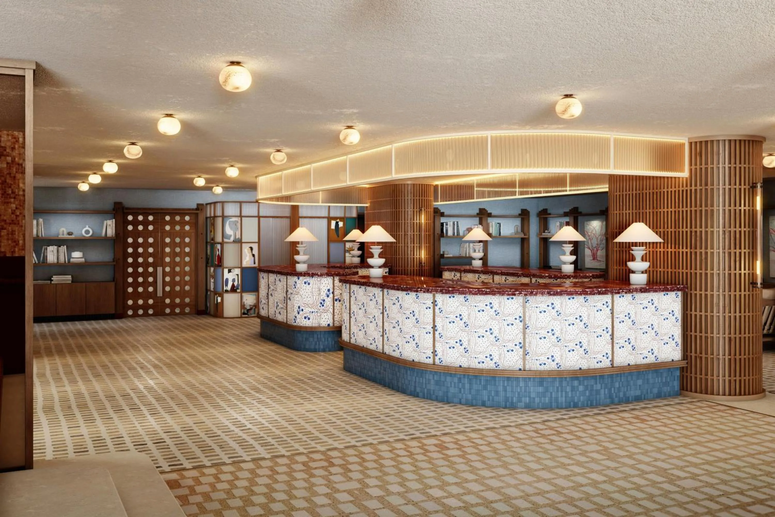 Lobby or reception in Sheraton Stockholm Hotel