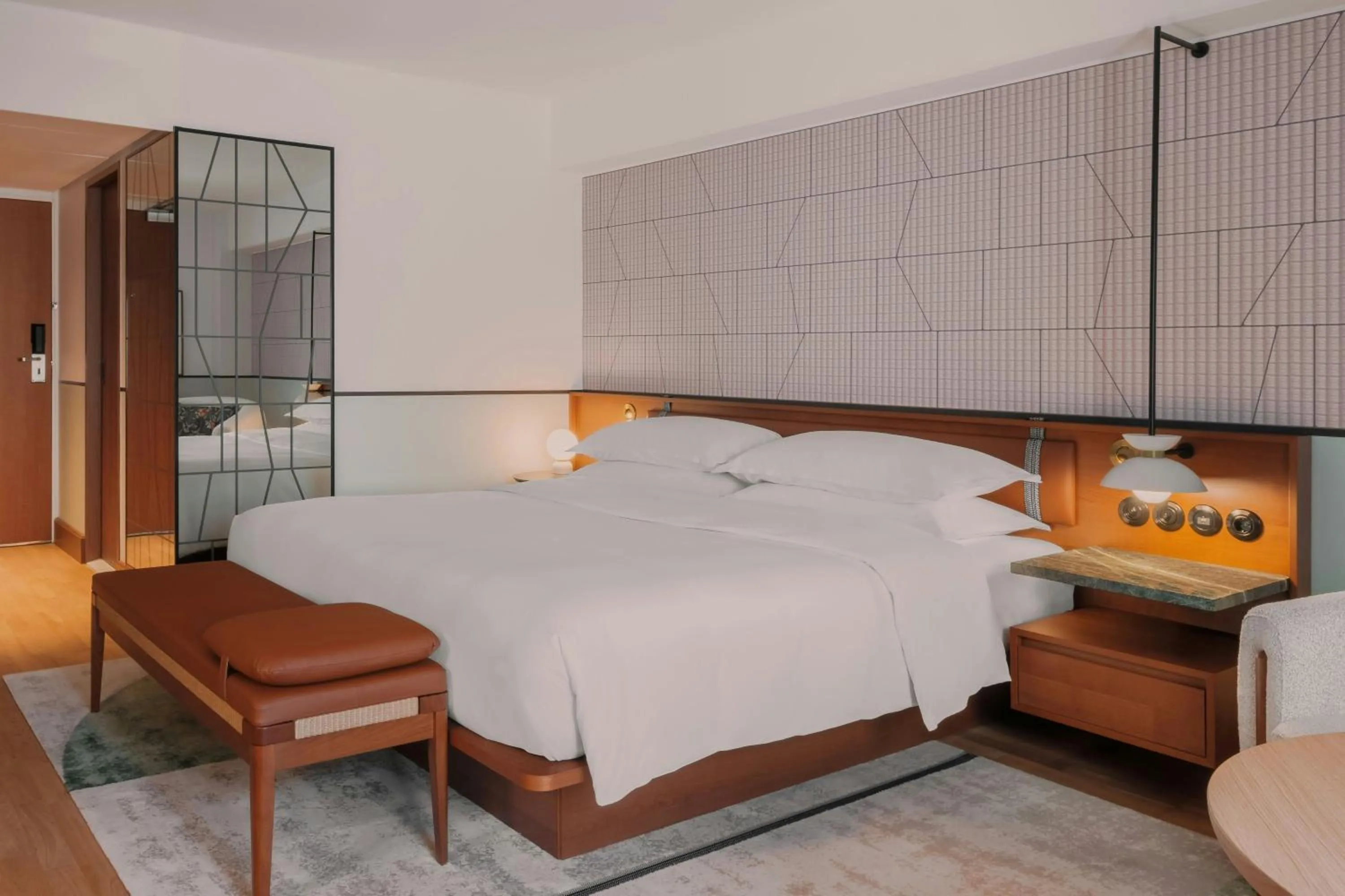 Bedroom, Bed in Sheraton Stockholm Hotel