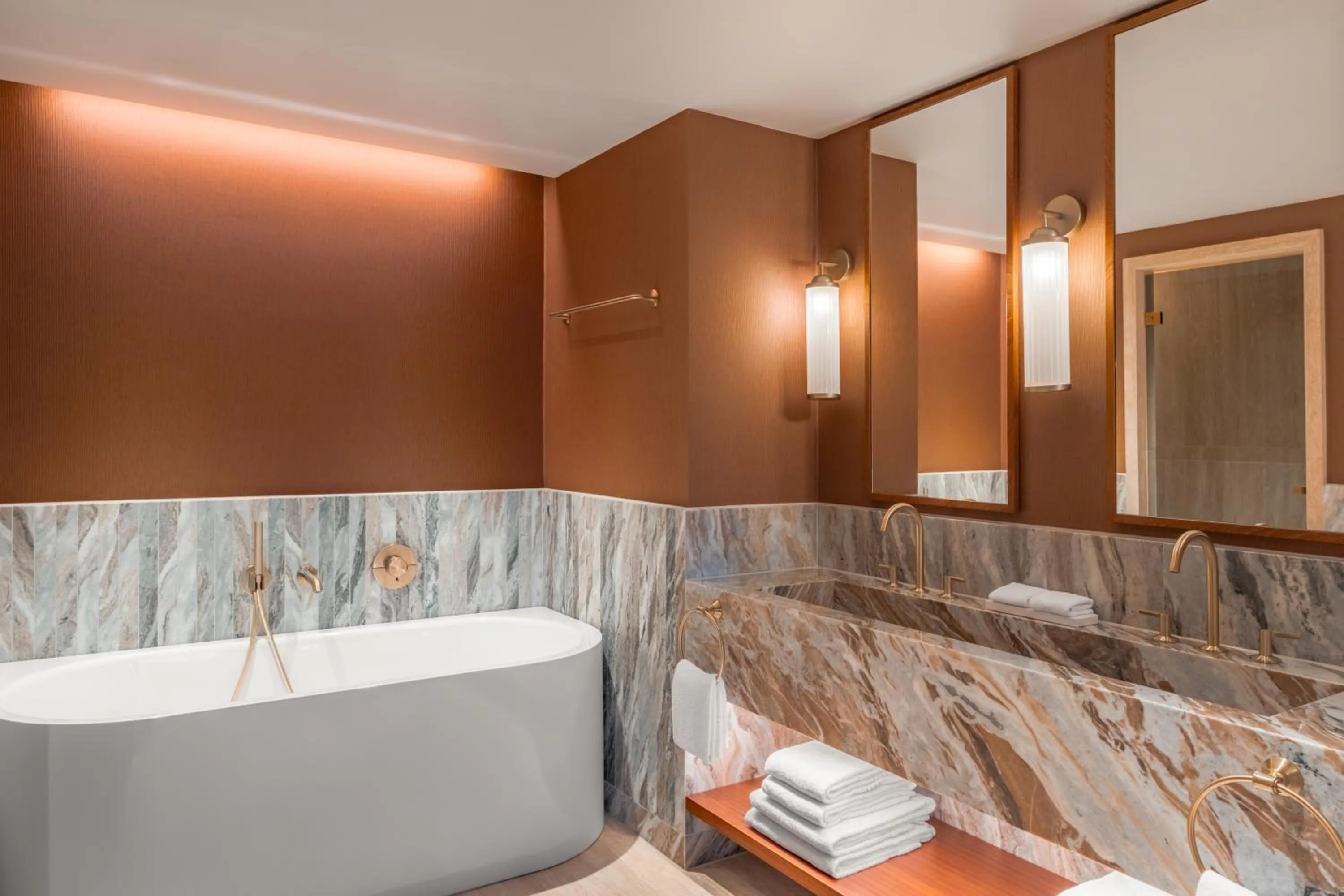 Bathroom in Sheraton Stockholm Hotel