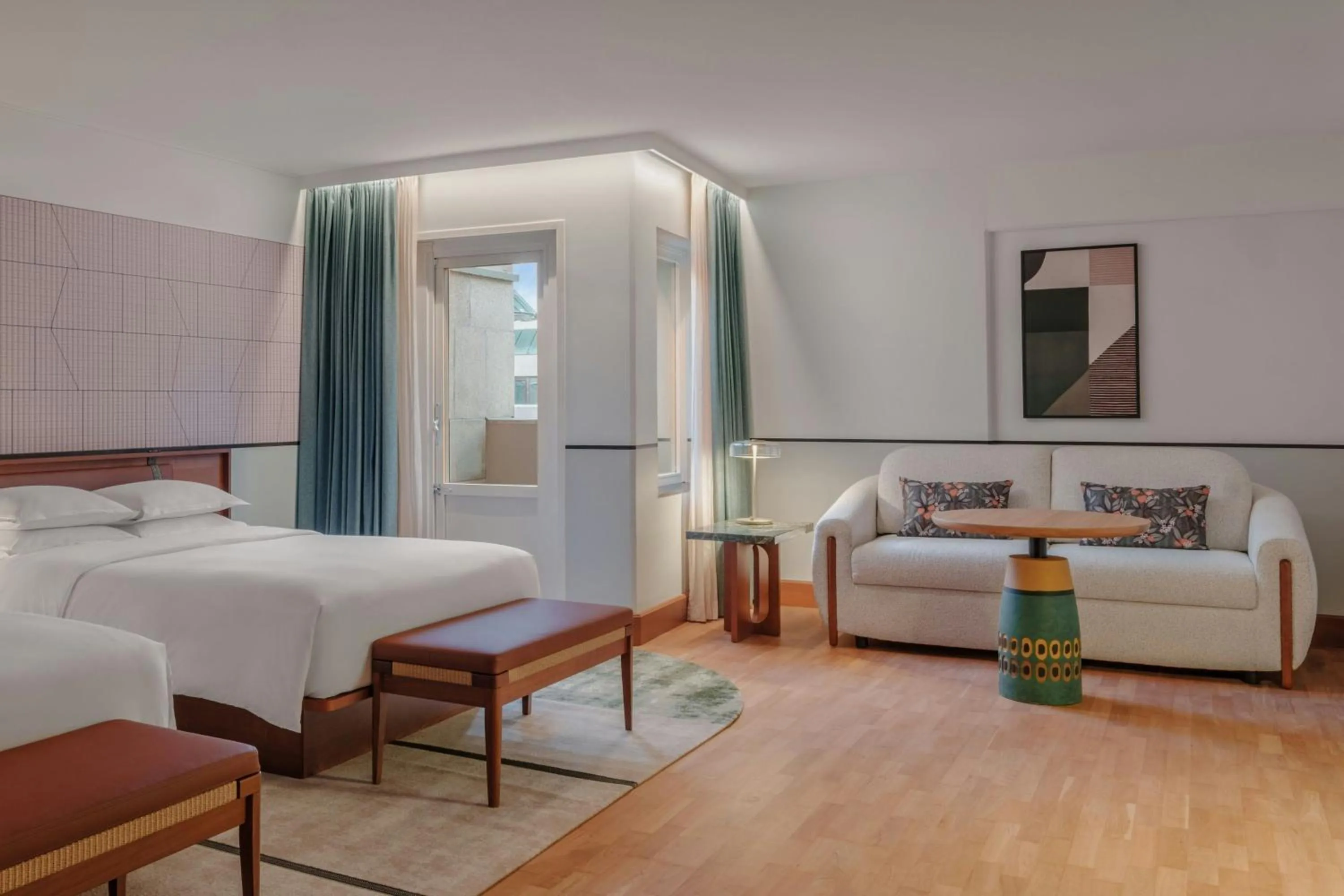 Bedroom, Bed in Sheraton Stockholm Hotel