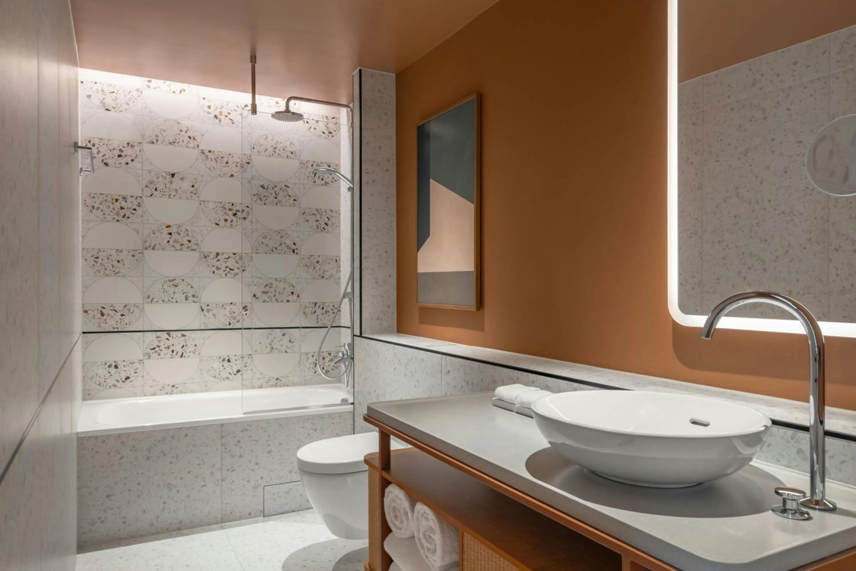 Bathroom in Sheraton Stockholm Hotel