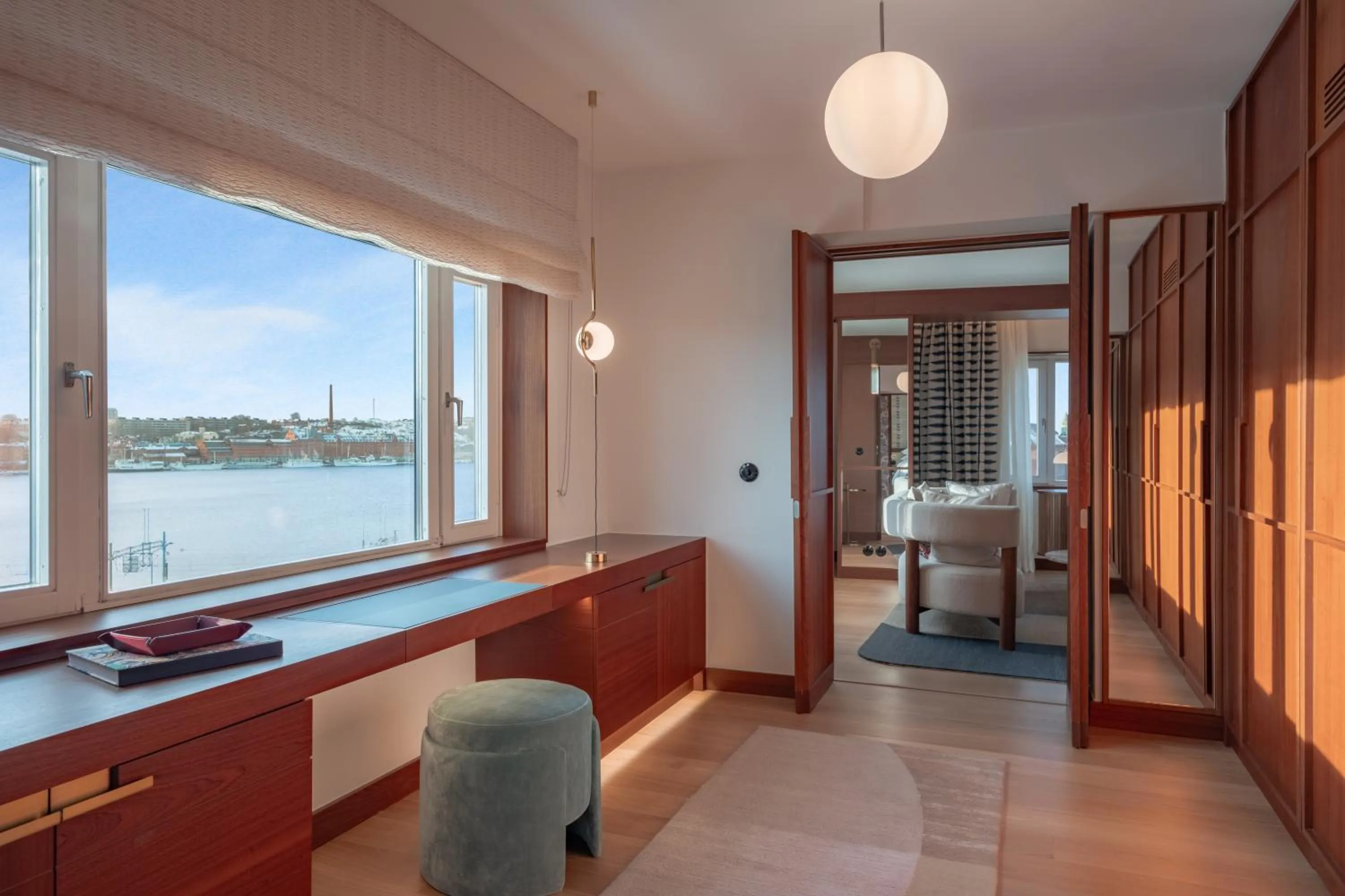Lake view in Sheraton Stockholm Hotel