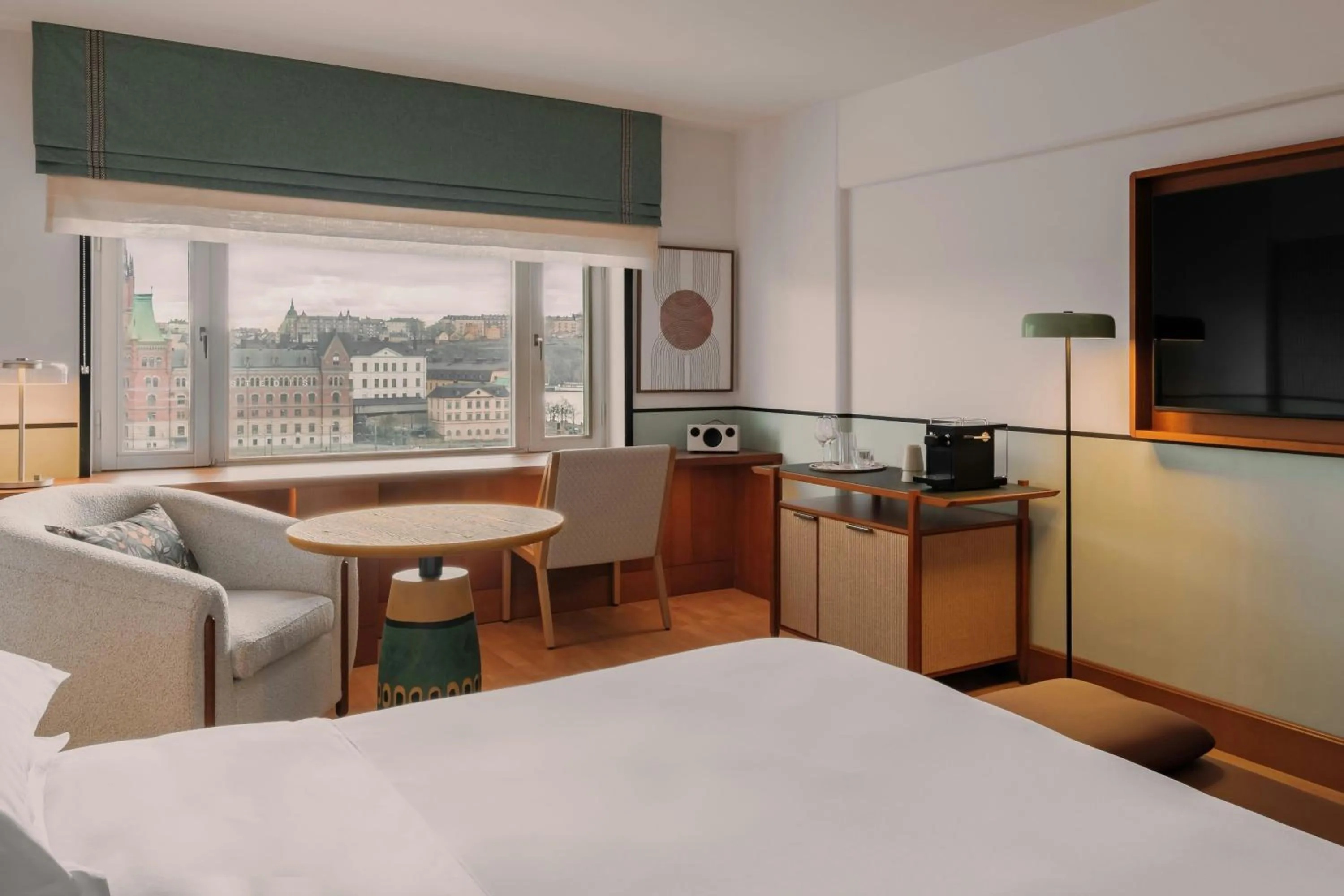 Bedroom, Bed in Sheraton Stockholm Hotel