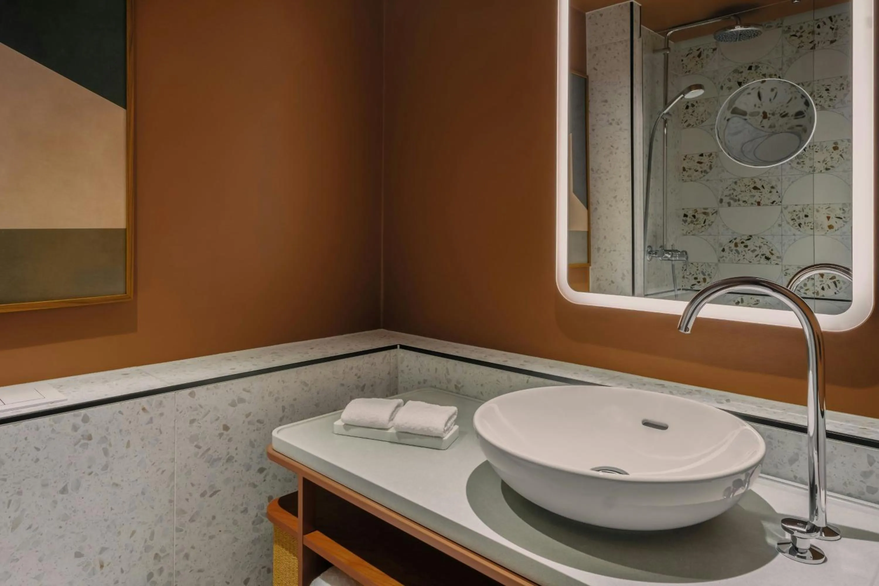 Bathroom in Sheraton Stockholm Hotel