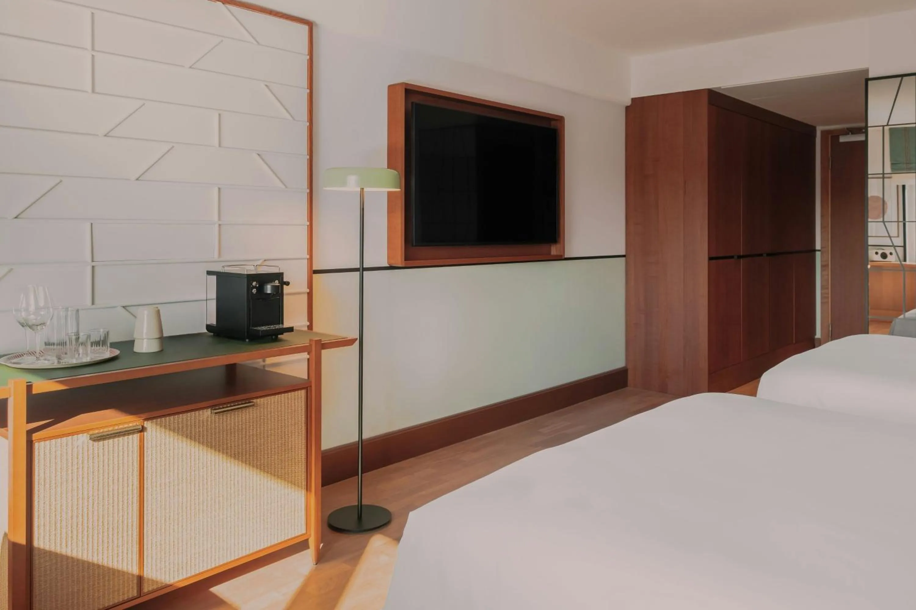 Bedroom, Bed in Sheraton Stockholm Hotel