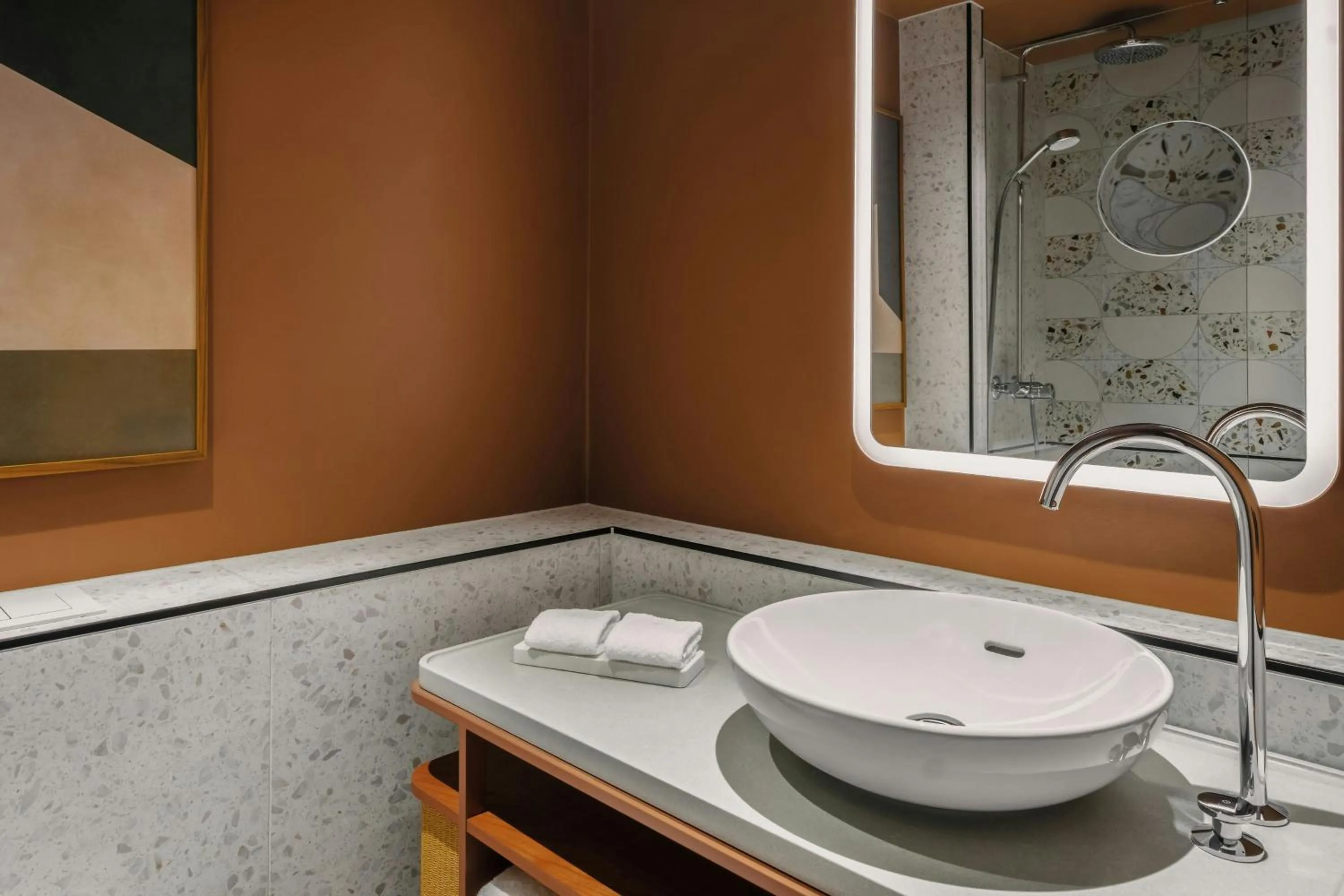 Bathroom in Sheraton Stockholm Hotel