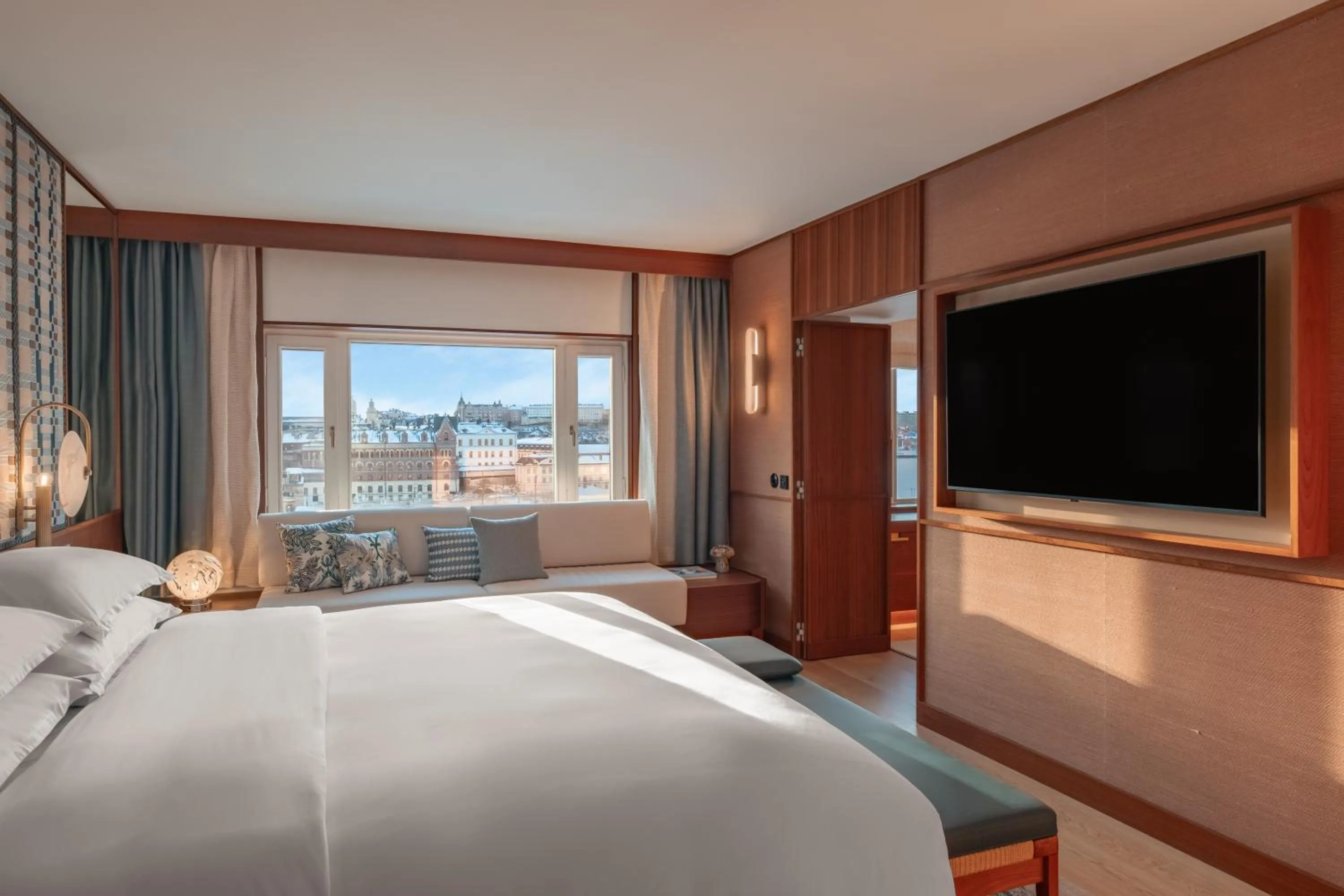 Bedroom, Bed in Sheraton Stockholm Hotel